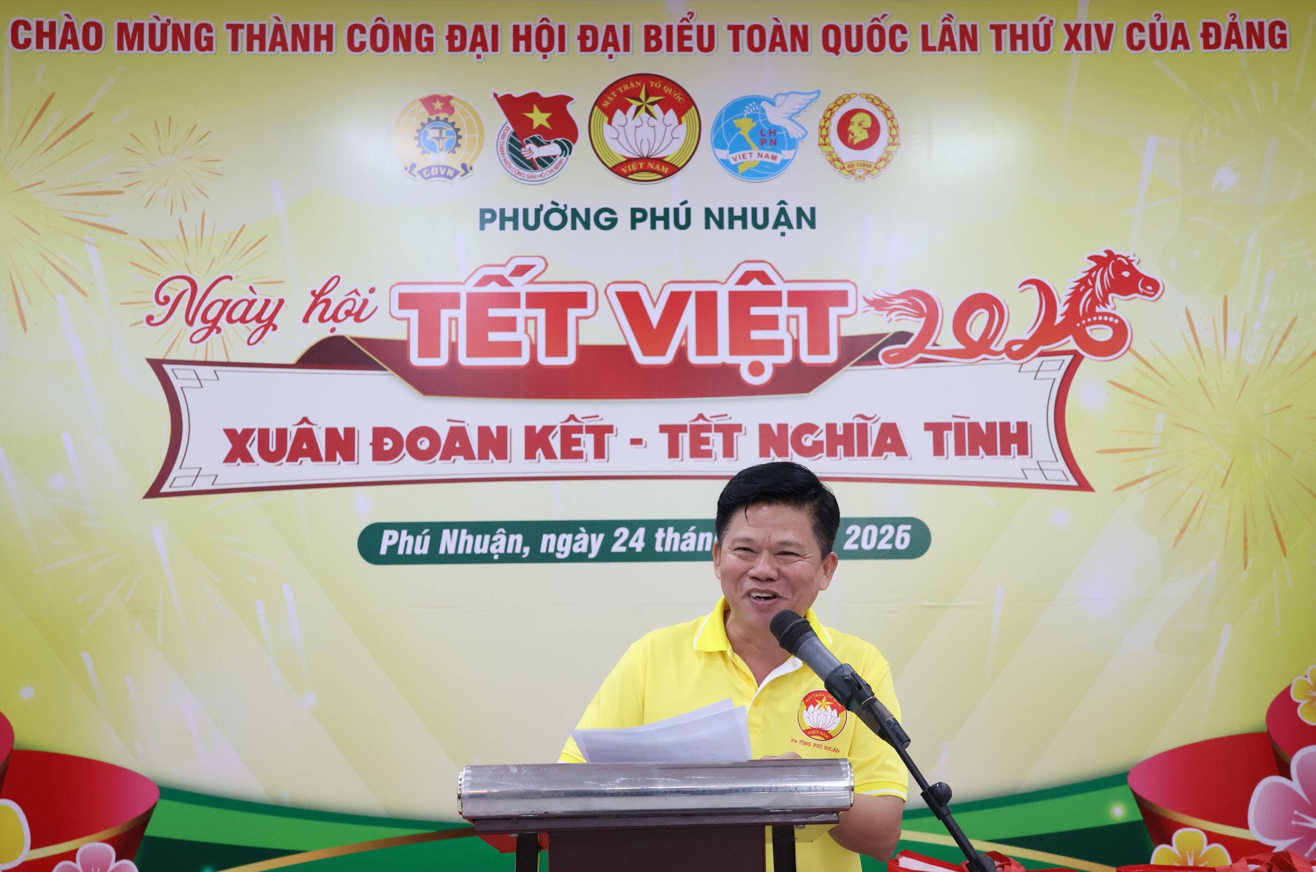 Tết nghĩa tình giữa phố thị: Ngày hội Tết Việt ở phường Phú Nhuận, TPHCM - Ảnh 4.
