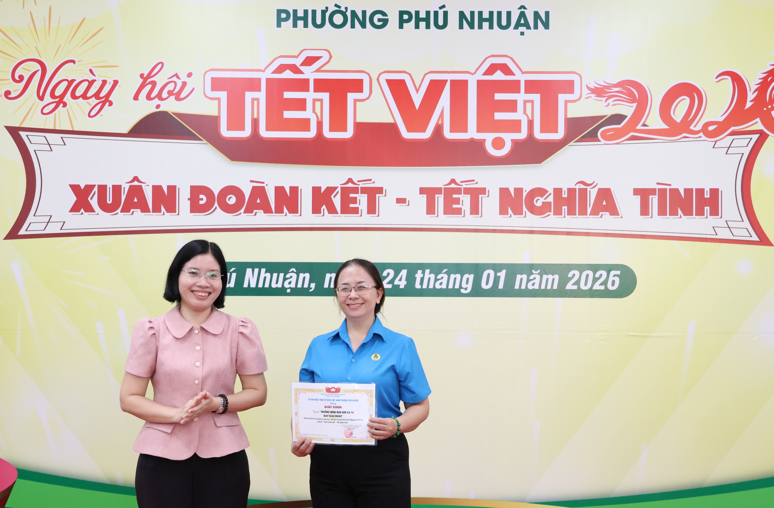 Tết nghĩa tình giữa phố thị: Ngày hội Tết Việt ở phường Phú Nhuận, TPHCM - Ảnh 10.