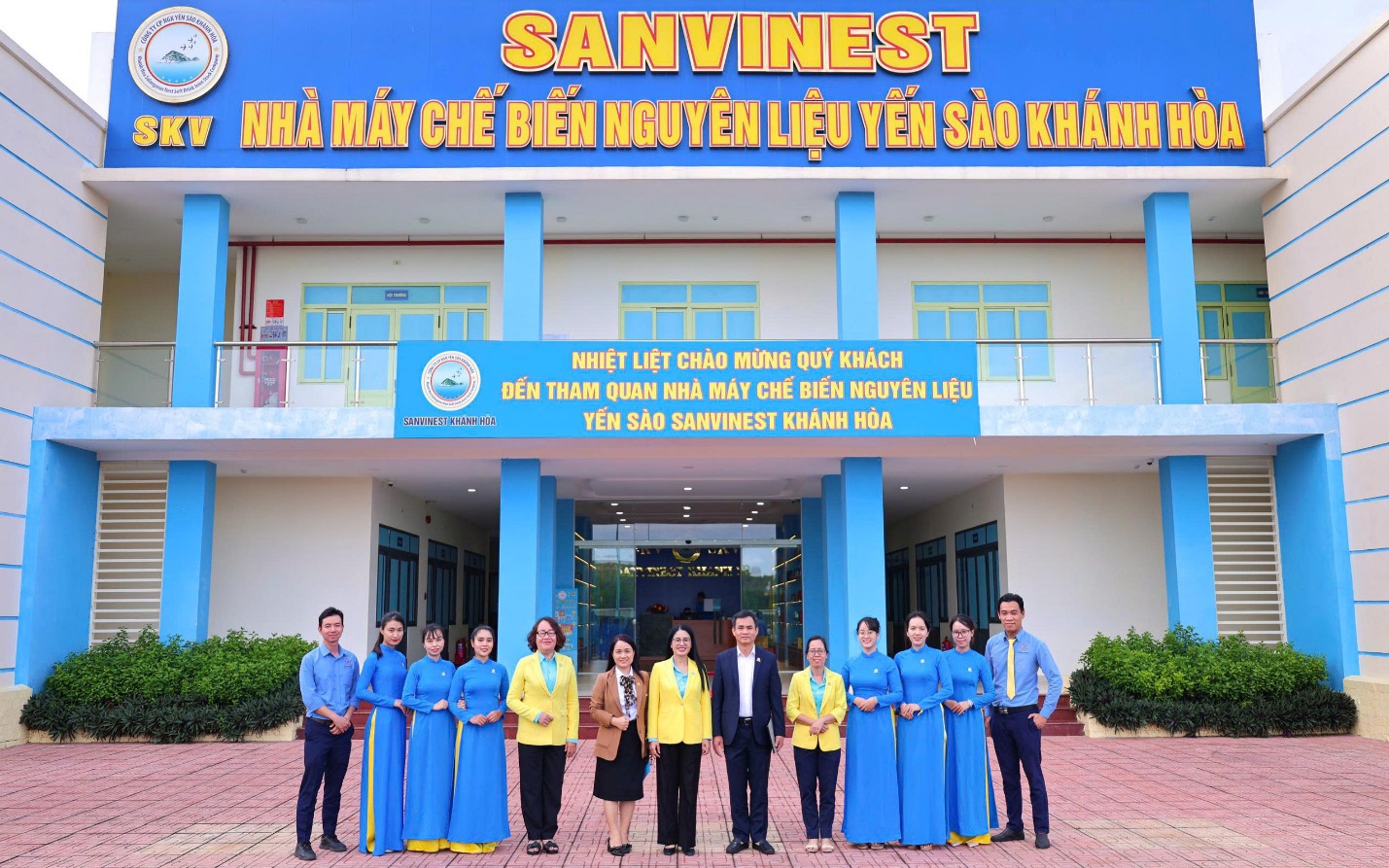 Yến sào Khánh Hòa đón đoàn quốc tế tham quan nhà máy Sanvinest