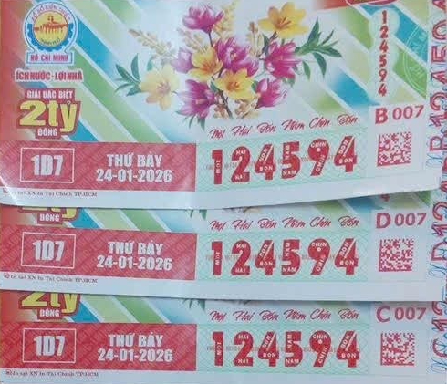 Xổ số miền Nam 26 - 1: Người trúng độc đắc và an ủi tại TPHCM - Ảnh 1.
