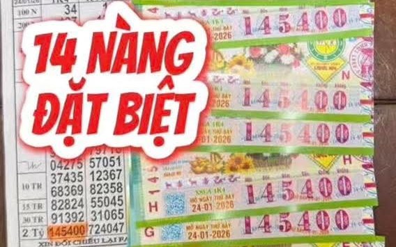 Giải độc đắc của vé số Long An đang "dậy sóng" ở An Giang