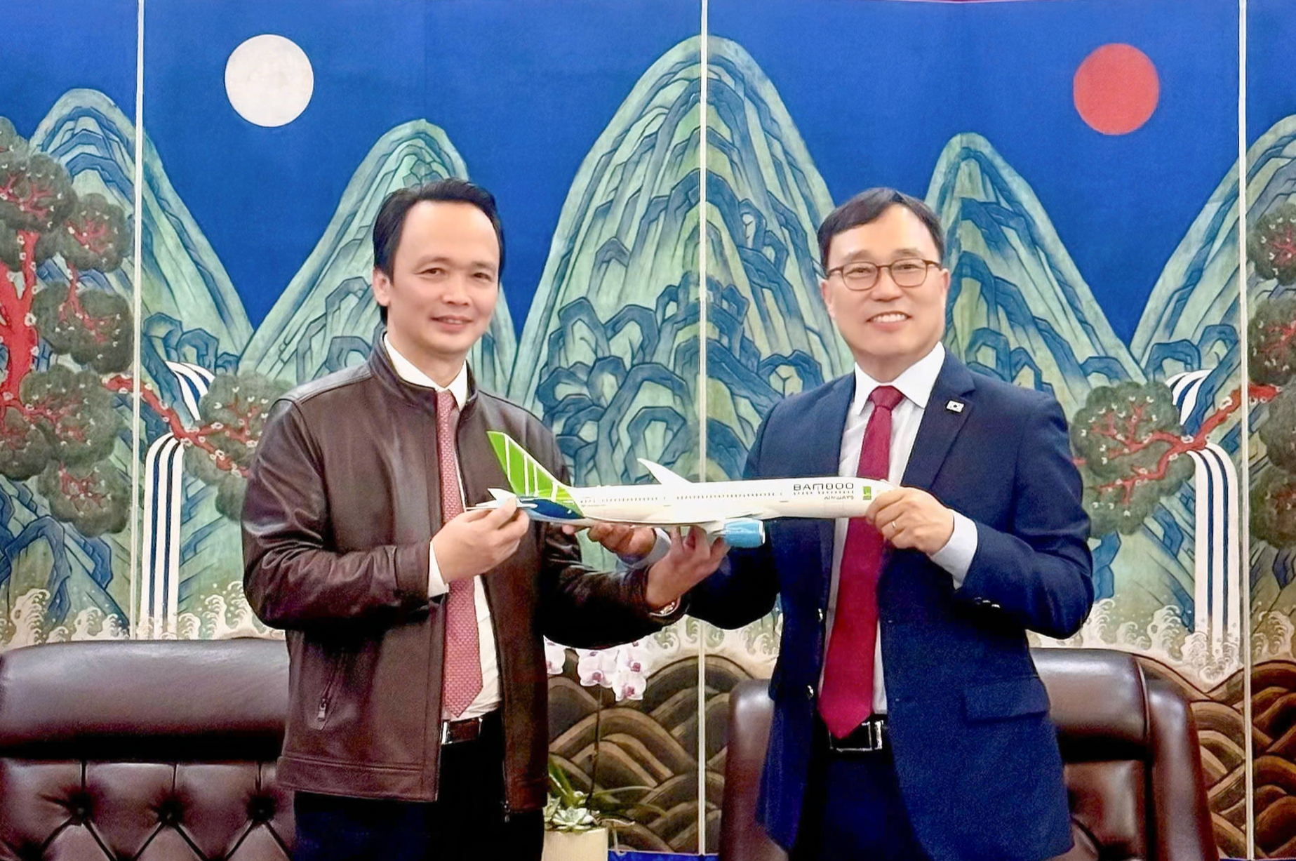 Ông Trịnh Văn Quyết tham dự buổi gặp gỡ của FLC với Đại sứ quán Hàn Quốc - Ảnh 1.