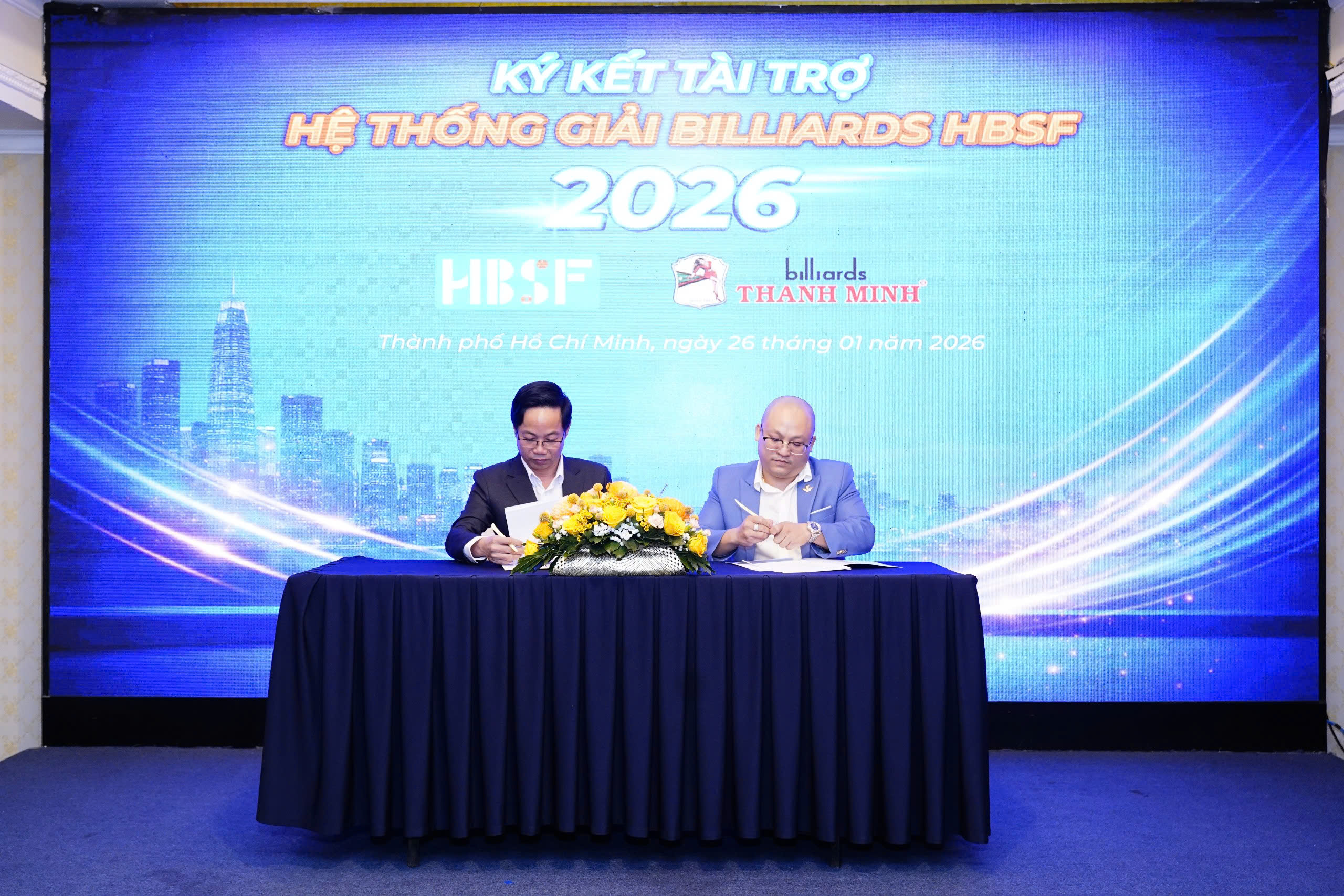 MIN Table đồng hành cùng hệ thống Giải Billiards HBSF năm 2026 - Ảnh 2.