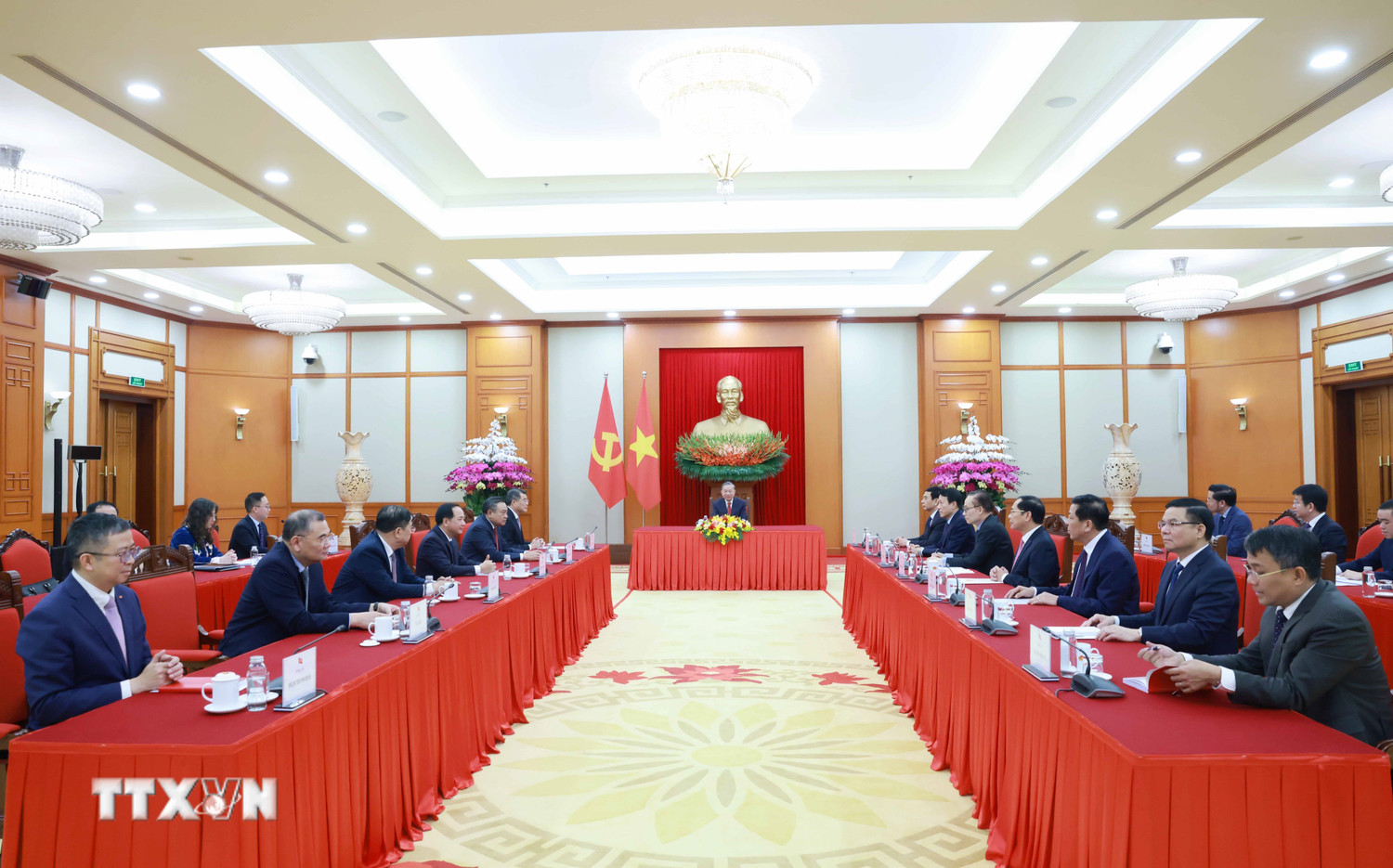 Tổng Bí thư Tô Lâm điện đàm với Tổng Bí thư, Chủ tịch Trung Quốc Tập Cận Bình - Ảnh 2.