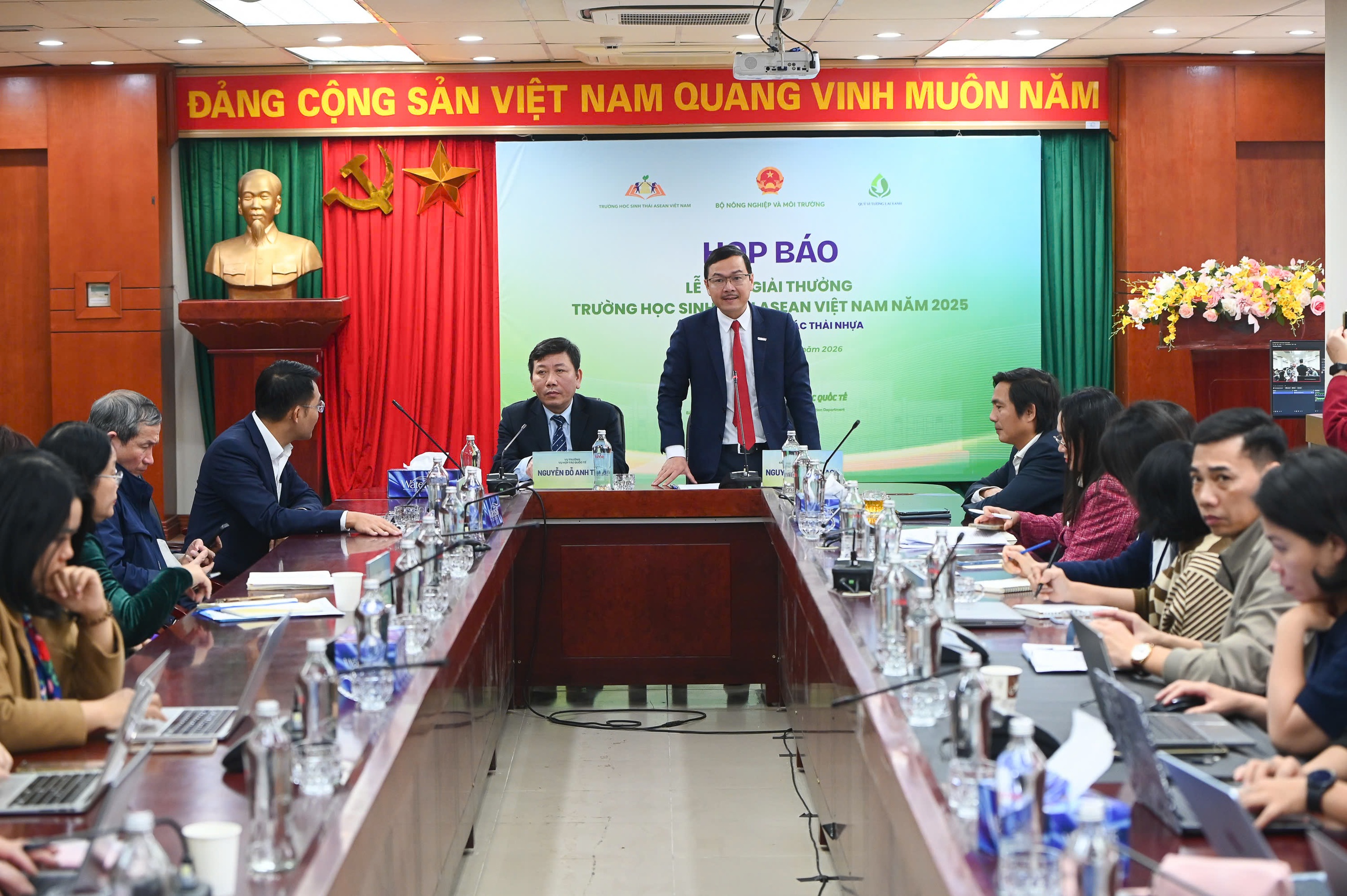 Sắp trao giải Giải thưởng Trường học sinh thái ASEAN Việt Nam 2025 - Ảnh 1.
