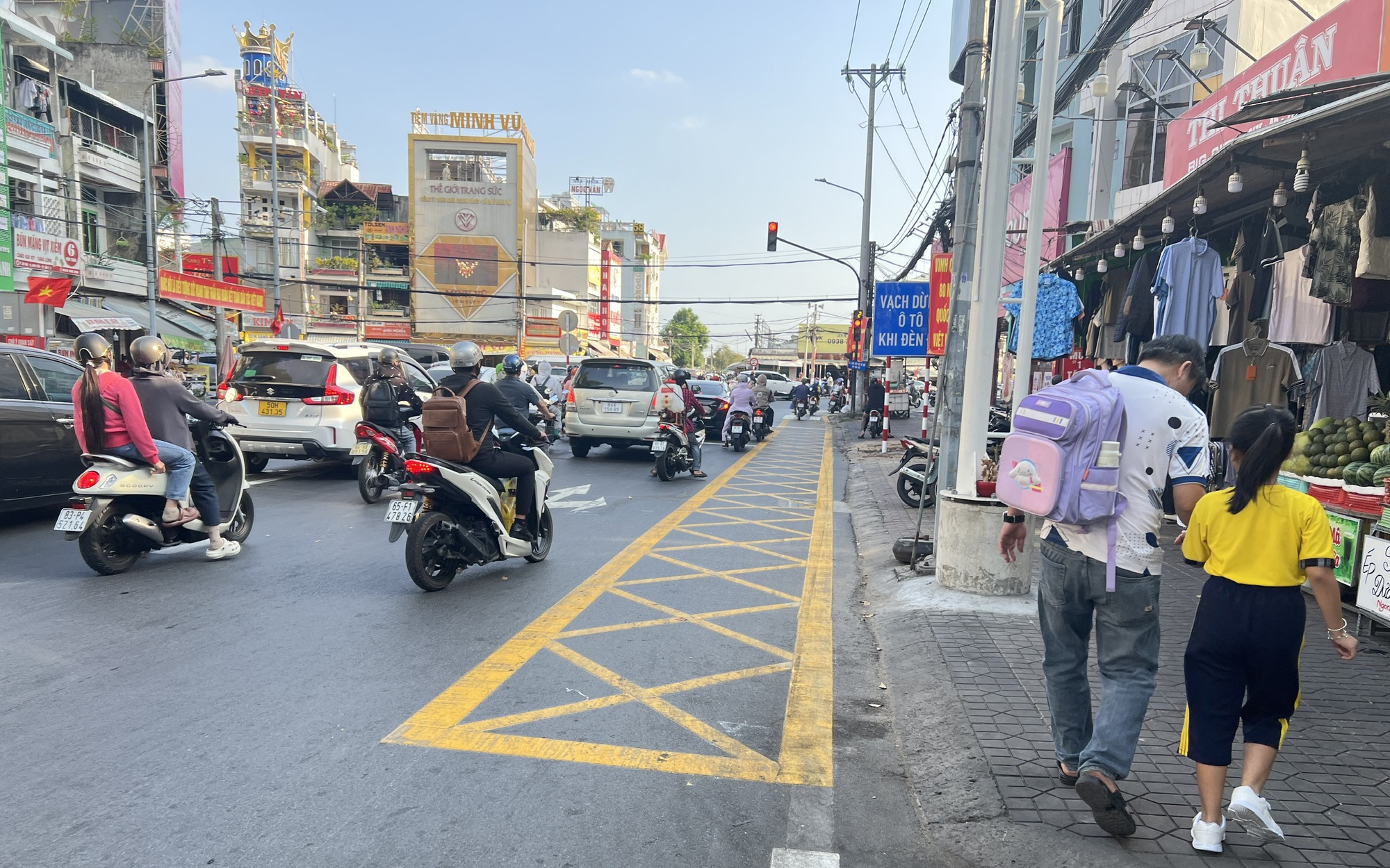 Cần Thơ thông tin về vạch mắt võng trên đường khiến người dân thắc mắc