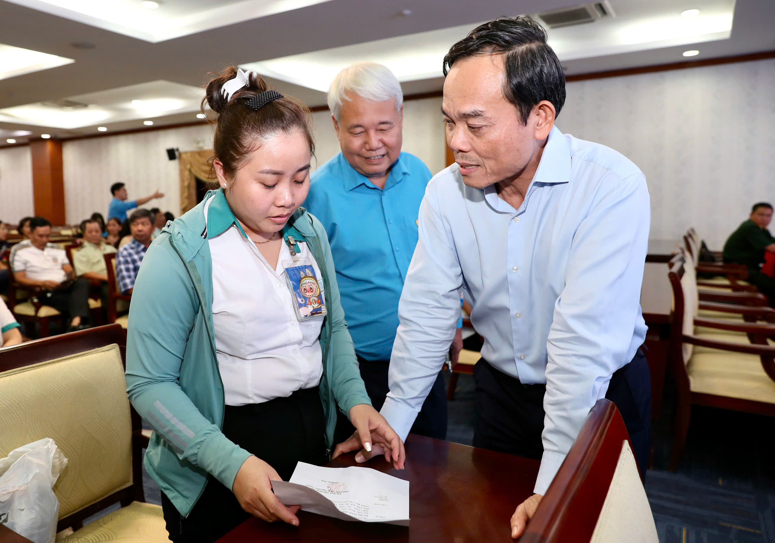 Bí thư Trần Lưu Quang động viên người lao động trước thềm Tết Nguyên đán - Ảnh 14.