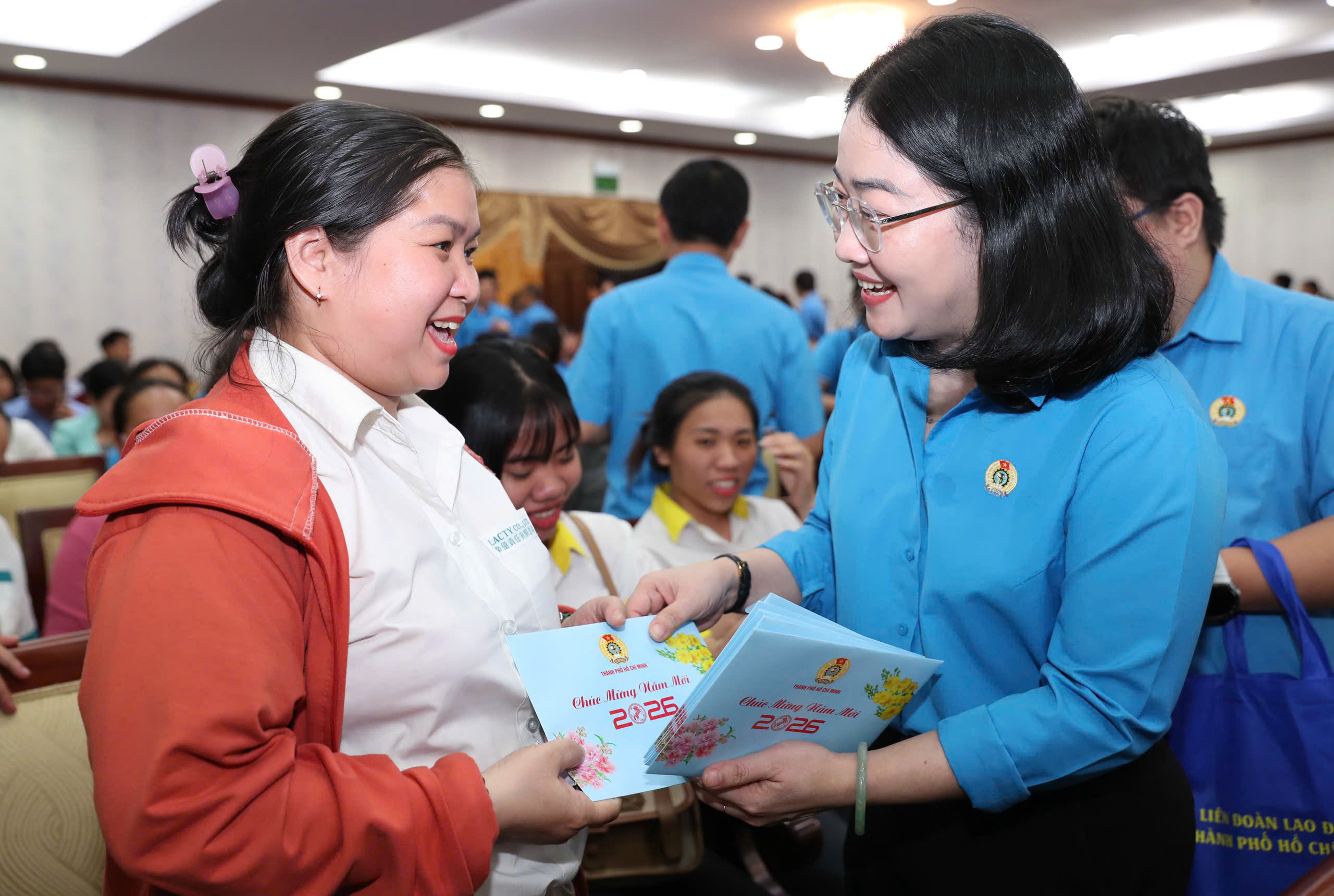 Bí thư Trần Lưu Quang động viên người lao động trước thềm Tết Nguyên đán - Ảnh 8.