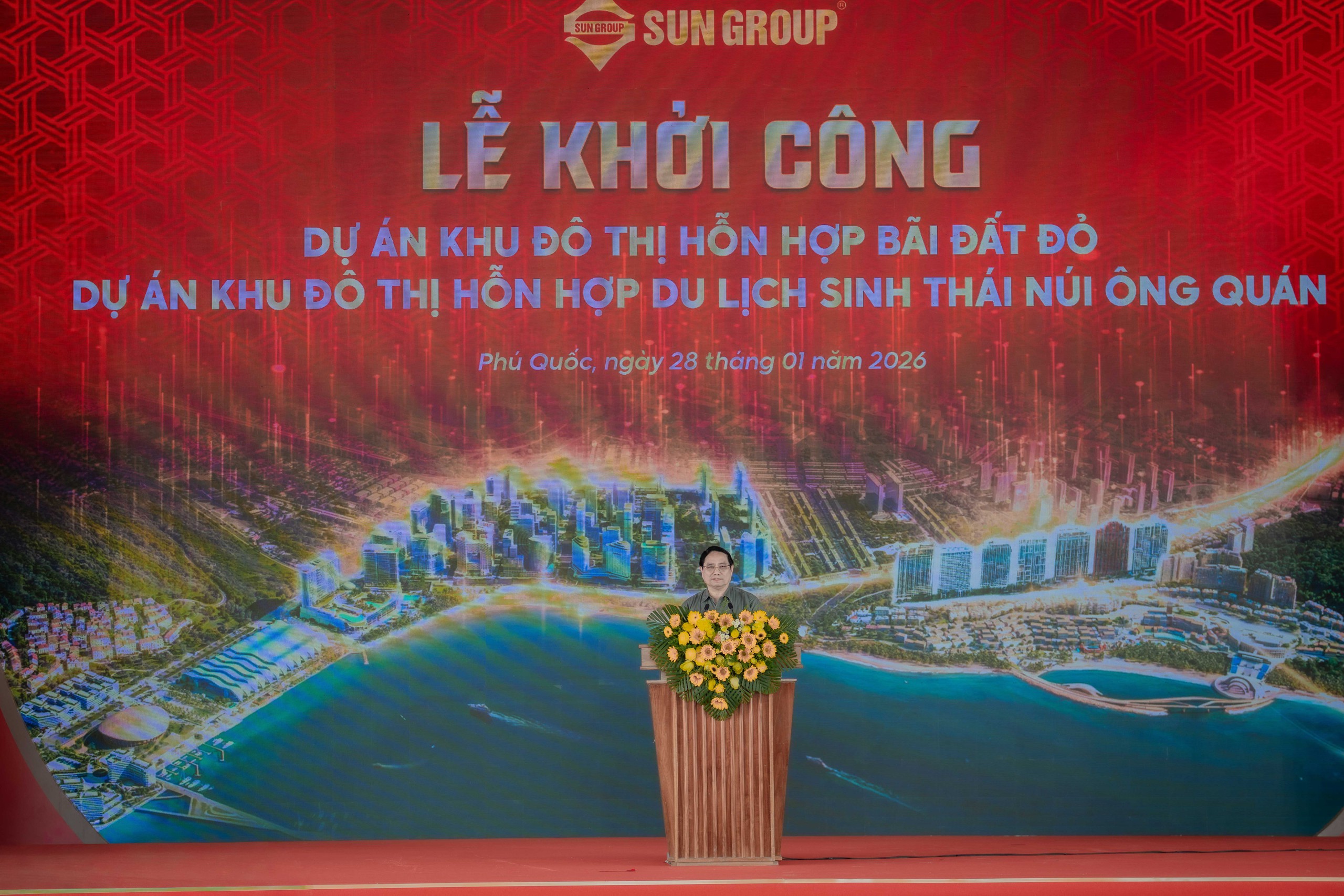 Thủ tướng Phạm Minh Ch&iacute;nh khởi c&ocirc;ng dự &aacute;n APEC 2027 tại Ph&uacute; Quốc - Ảnh 15.