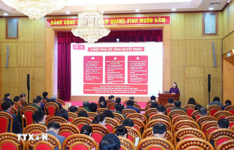 Lan tỏa s&acirc;u rộng kết quả Đại hội XIV của Đảng đến c&aacute;c tầng lớp nh&acirc;n d&acirc;n - Ảnh 2.