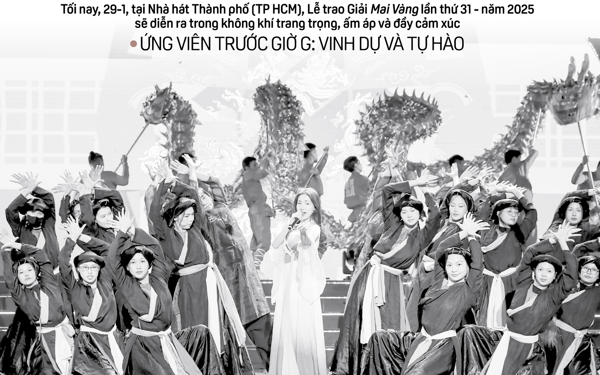 Báo in ngày 29-1: Ứng viên Giải Mai Vàng trước giờ G: Vinh dự và tự hào
