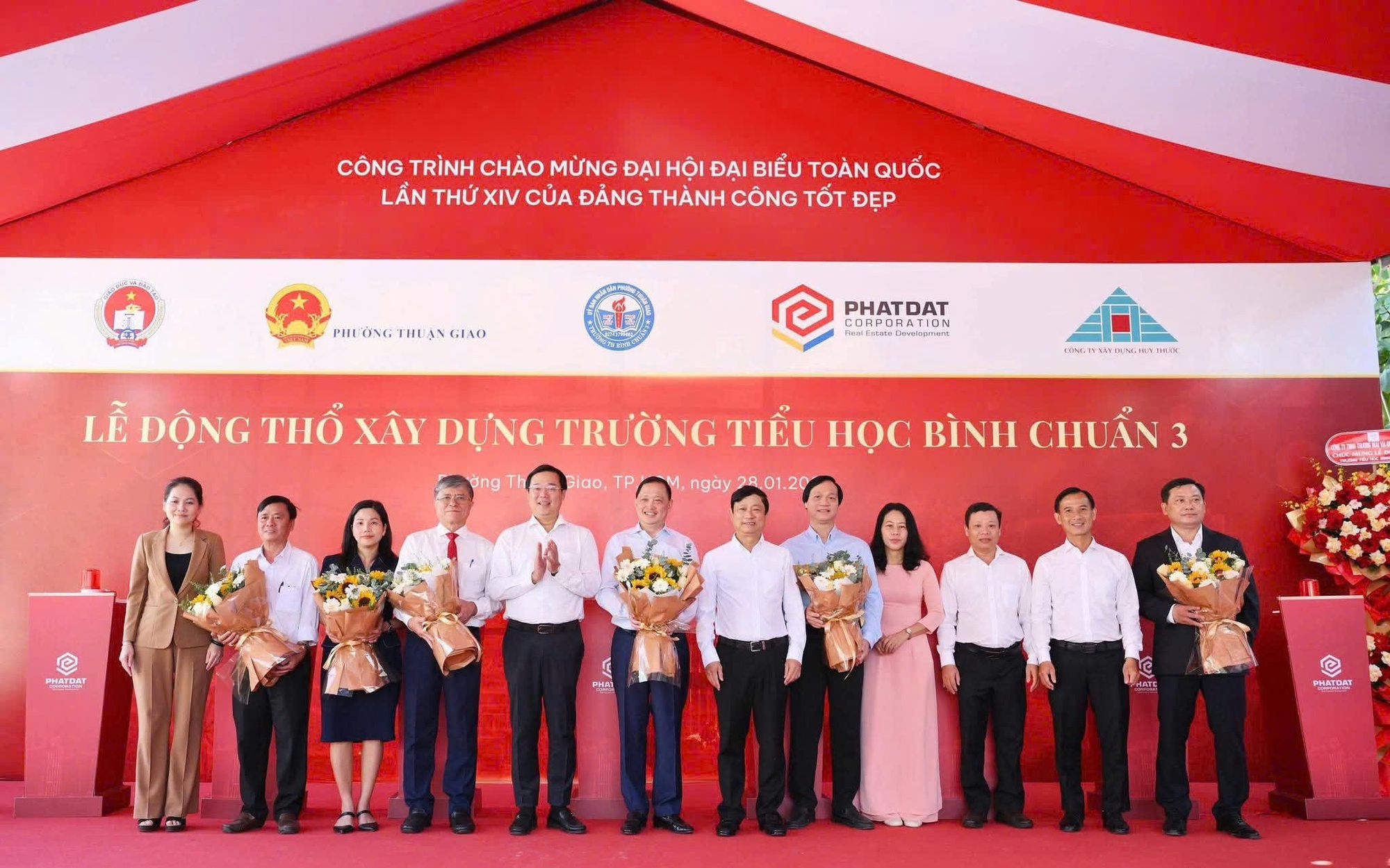 Một công ty bất động sản tài trợ 145 tỉ đồng xây dựng trường học ở TPHCM