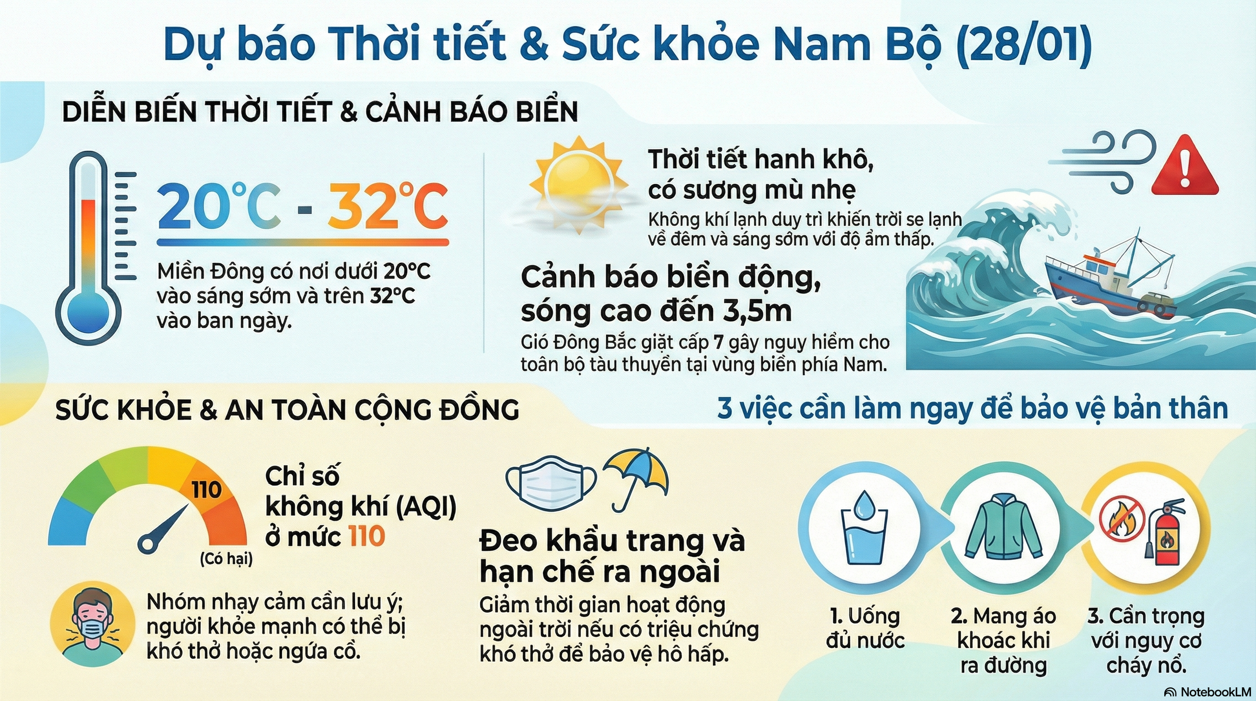 Dự b&aacute;o thời tiết h&ocirc;m nay, 28-1: TPHCM v&agrave; Nam Bộ hanh kh&ocirc; - Ảnh 2.
