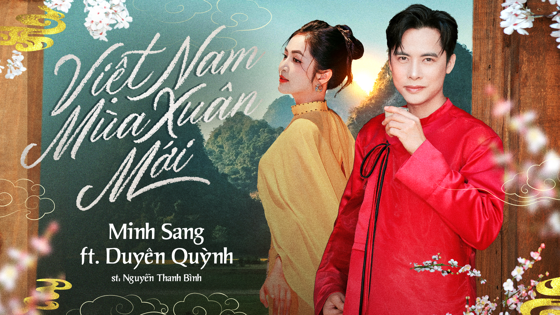 Minh Sang, Nguyễn Duyên Quỳnh song kiếm hợp bích trong MV "Việt Nam Mùa Xuân Mới" - Ảnh 2.
