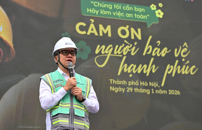 "Xây Tết 2026" trao quà cho hơn 1.100 công nhân tại Hà Nội - Ảnh 1.