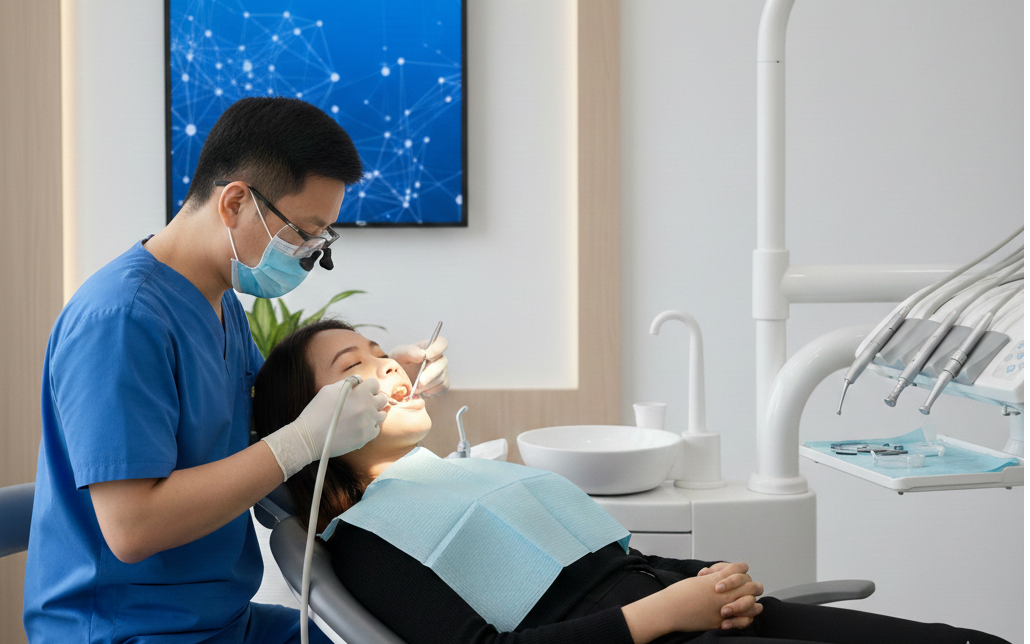 Sử dụng thạch tín trong điều trị tủy răng có thể gây hoại tử xương