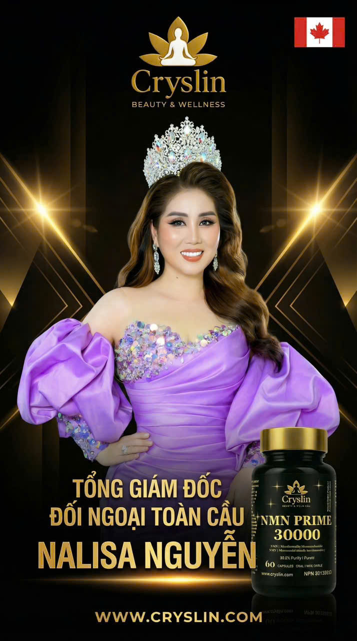 Nalisa Nguyễn được bổ nhiệm Tổng Gi&aacute;m đốc Đối ngoại To&agrave;n cầu Cryslin - Ảnh 1.