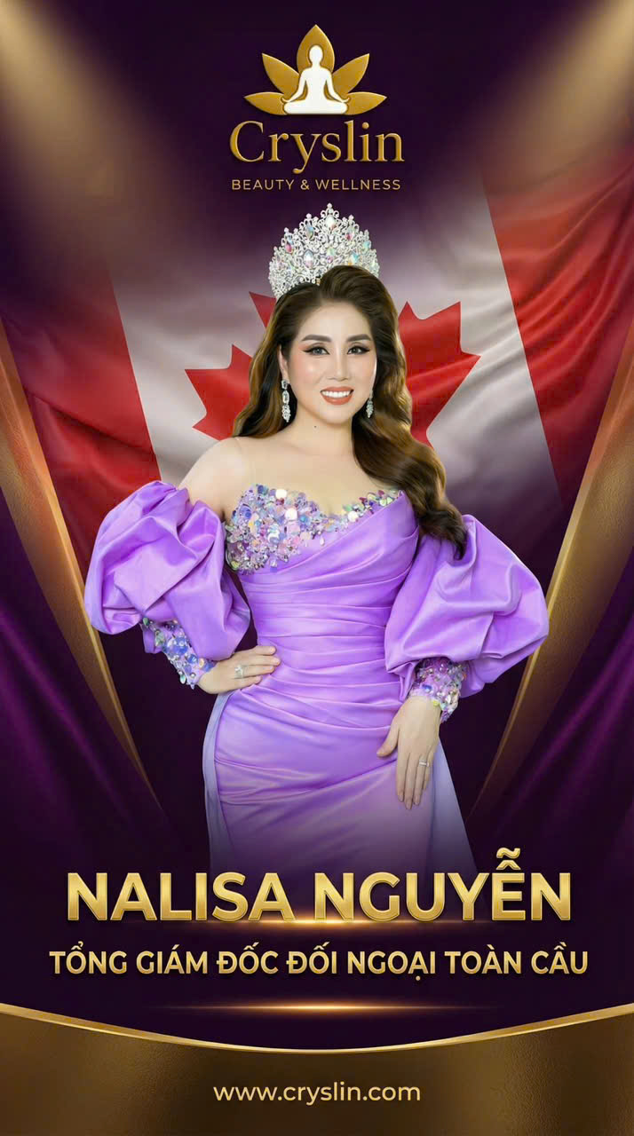 Nalisa Nguyễn được bổ nhiệm Tổng Gi&aacute;m đốc Đối ngoại To&agrave;n cầu Cryslin - Ảnh 3.
