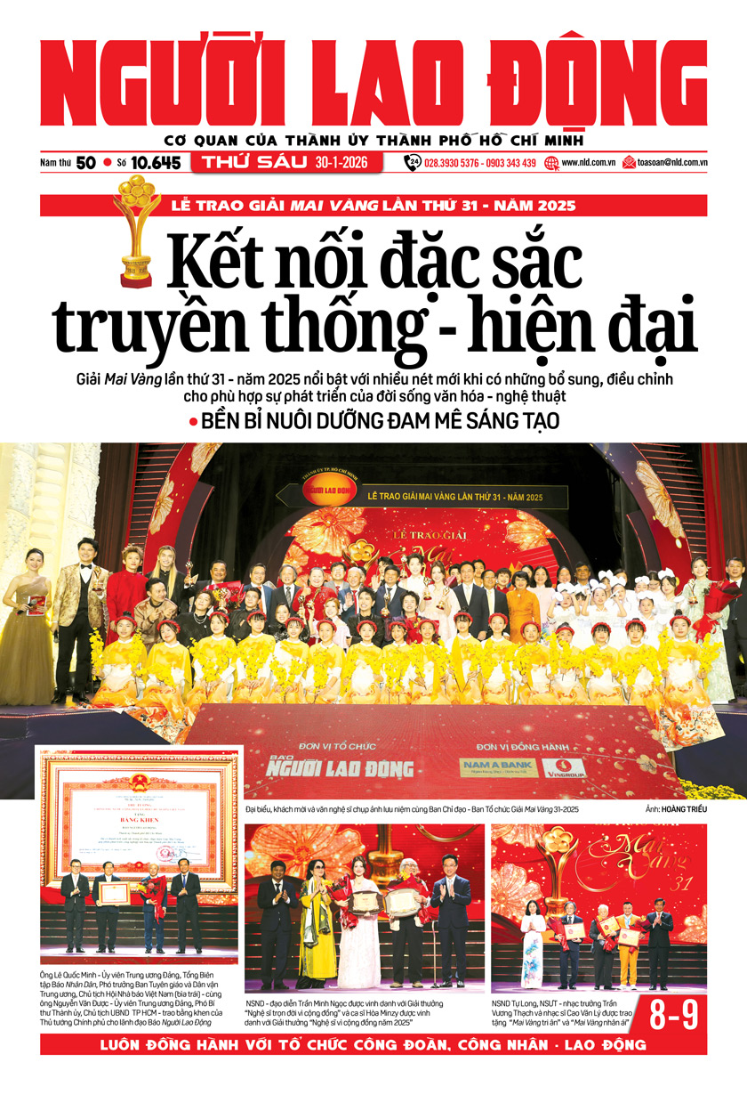 Báo in Người Lao Động 30-1: Thắt chặt an toàn thực phẩm - Ảnh 1.