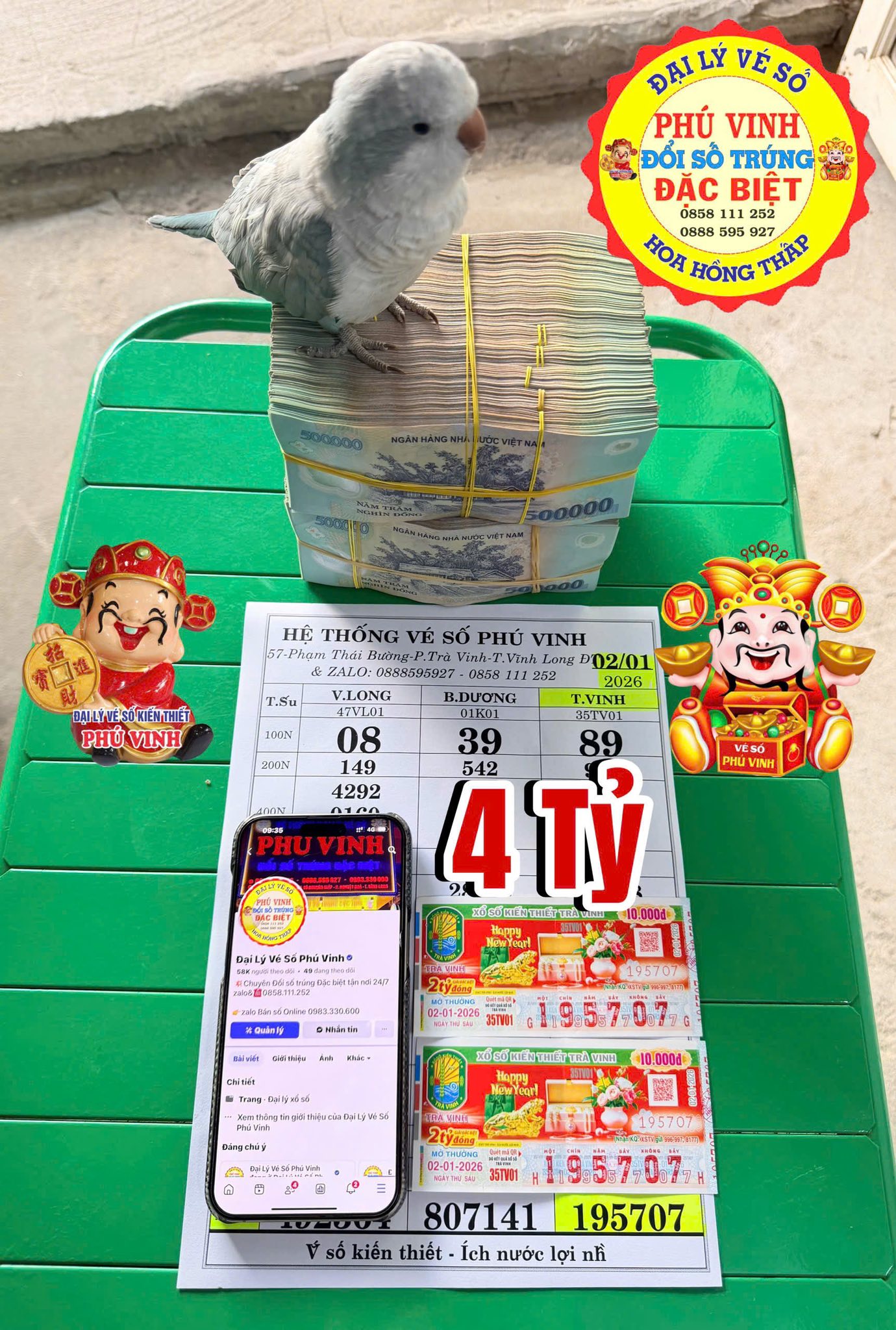 Xổ số miền Nam: Hai c&ocirc; g&aacute;i Vĩnh Long tr&uacute;ng độc đắc 10 tỉ đồng - Ảnh 1.