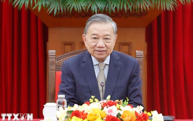Tổng Bí thư Tô Lâm điện đàm với Tổng thống Hàn Quốc Lee Jae Myung