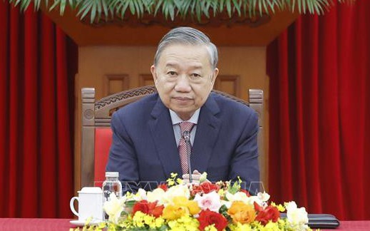 Tổng B&iacute; thư T&ocirc; L&acirc;m điện đ&agrave;m với Tổng thống H&agrave;n Quốc Lee Jae Myung - Ảnh 2.