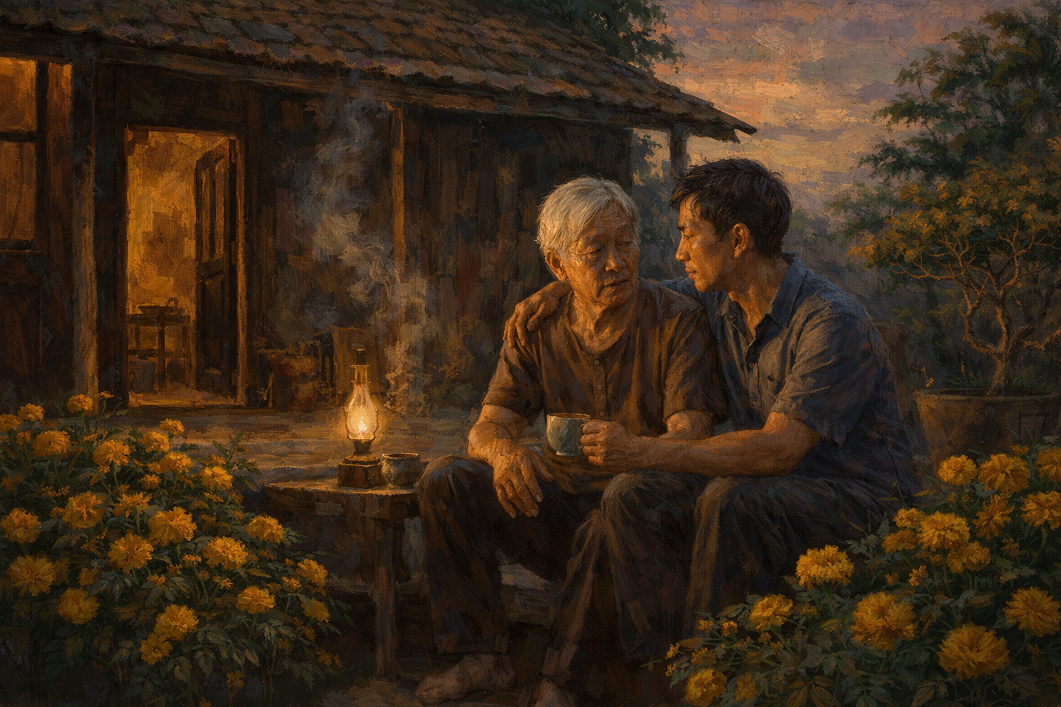 Có con, nhà mới có Tết! - Ảnh 1.