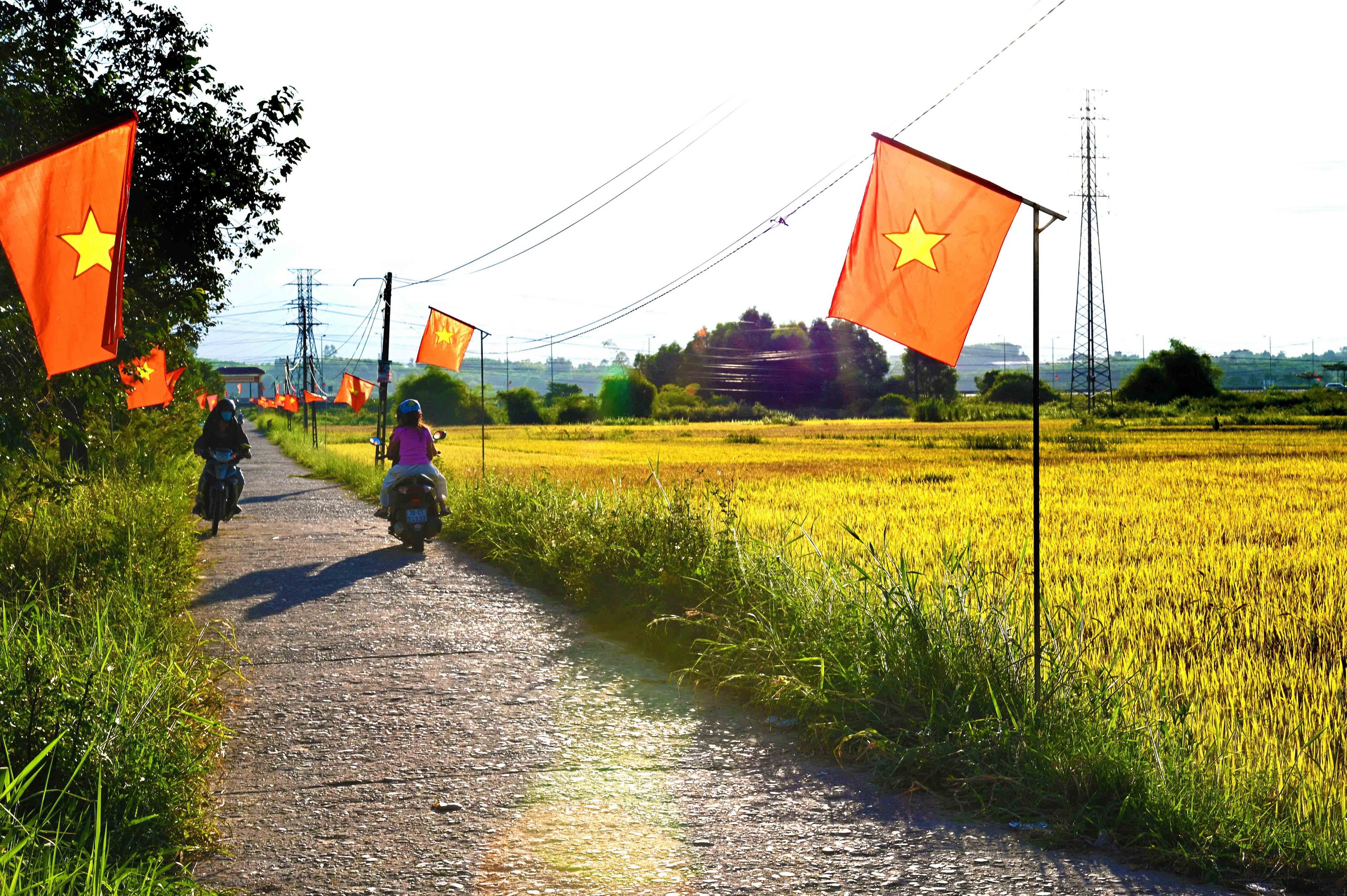 Cuộc thi ảnh "Thiêng liêng cờ Tổ quốc": Những con đường đặc biệt - Ảnh 1.