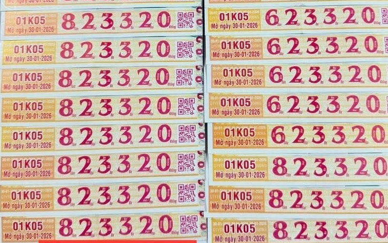 Xổ số miền Nam: 26 tờ vé số trúng độc đắc đang tìm chủ nhân may mắn