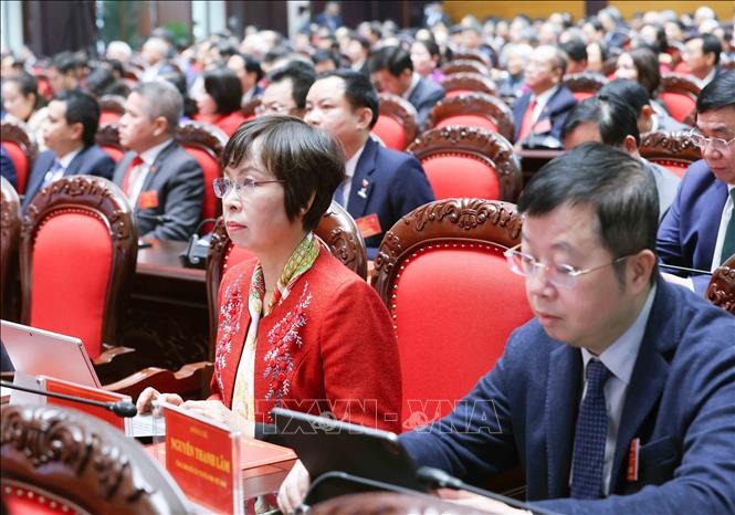 H&igrave;nh ảnh Tổng B&iacute; thư T&ocirc; L&acirc;m dự Lễ kỷ niệm 60 năm Ng&agrave;y truyền thống ng&agrave;nh Nội ch&iacute;nh Đảng  - Ảnh 12.