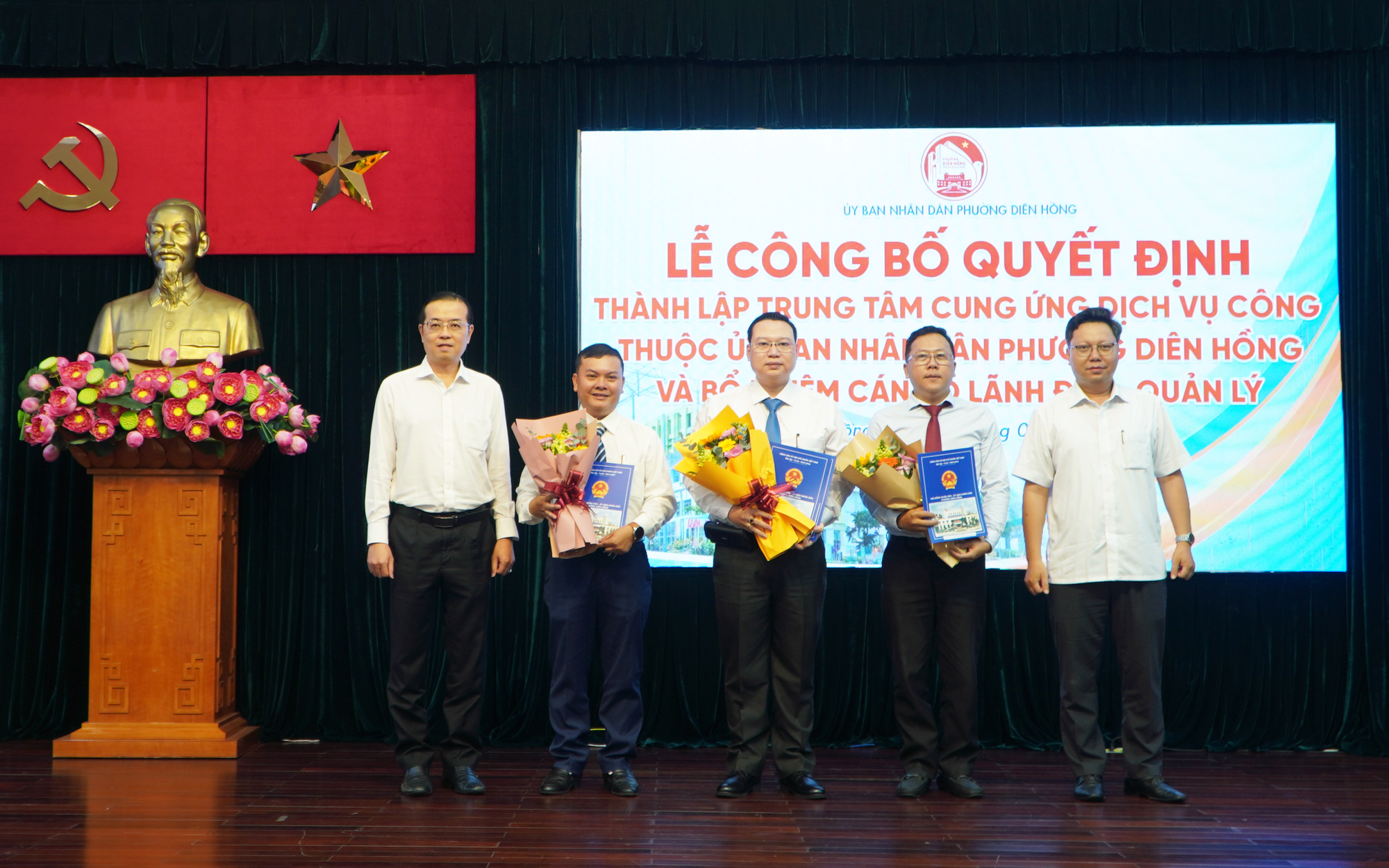 Phường Diên Hồng thành lập Trung tâm Cung ứng dịch vụ công