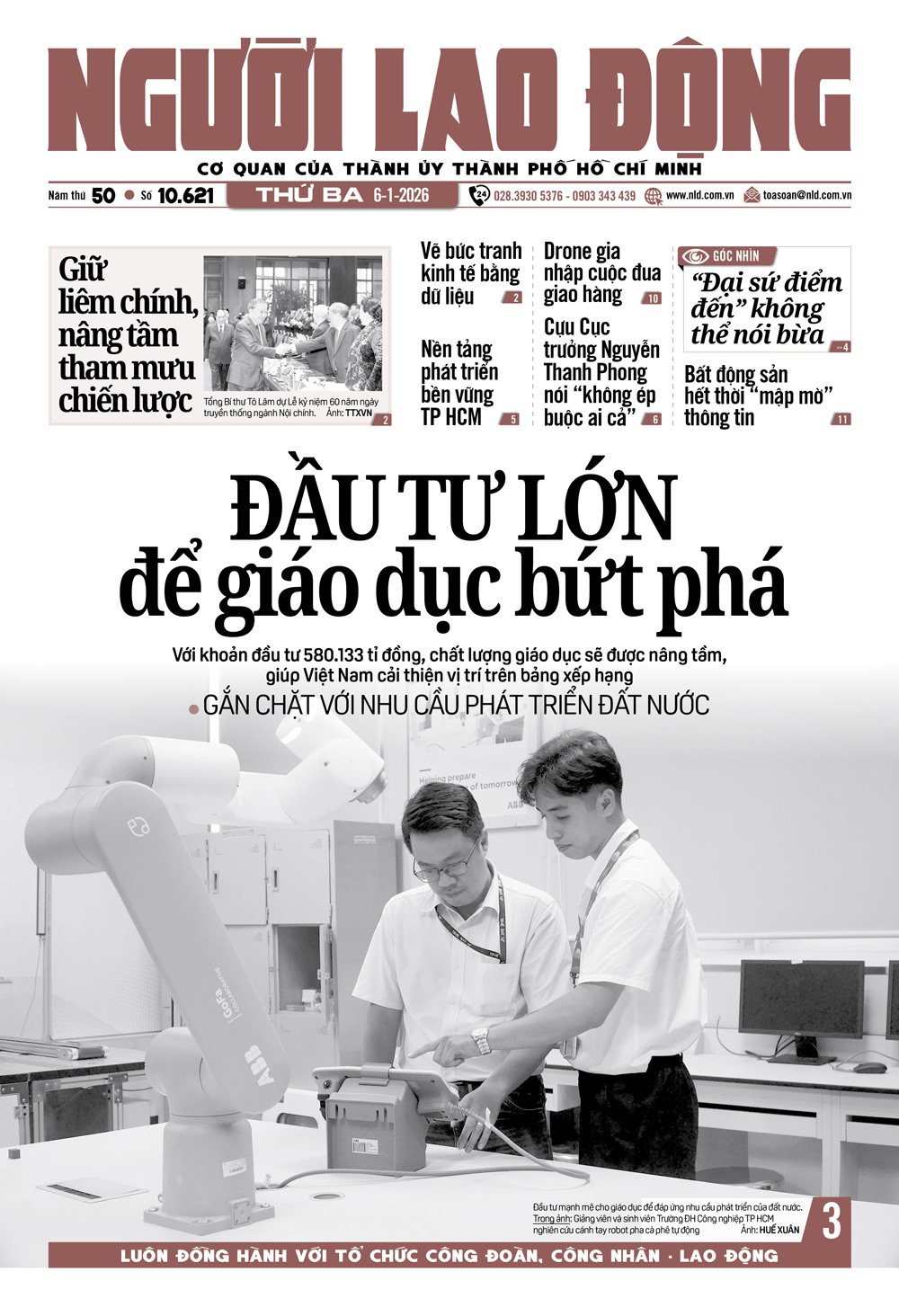 B&aacute;o in ng&agrave;y 6-1: Cựu Cục trưởng Nguyễn Thanh Phong n&oacute;i "kh&ocirc;ng &eacute;p buộc ai cả" - Ảnh 1.