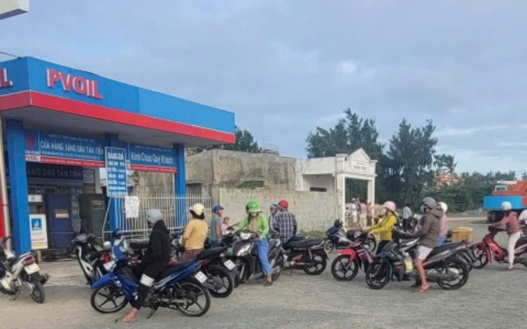 Đặc khu Phú Quý hết xăng từ sáng nay