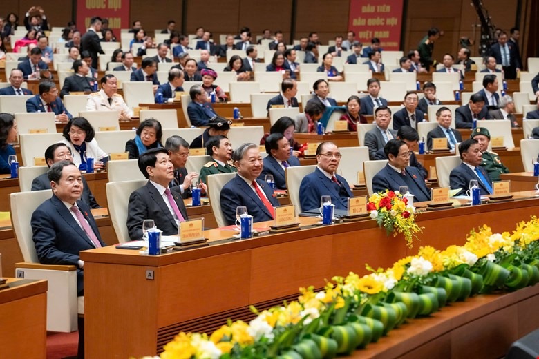 Tổng B&iacute; thư T&ocirc; L&acirc;m dự Lễ kỷ niệm 80 năm Ng&agrave;y Tổng tuyển cử đầu ti&ecirc;n bầu Quốc hội Việt Nam - Ảnh 2.
