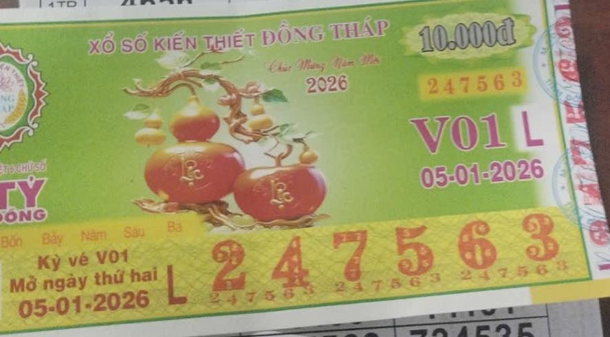 Tìm người trúng độc đắc 28 tỉ đồng Xổ số miền Nam tại chợ Bình Điền - Ảnh 1.
