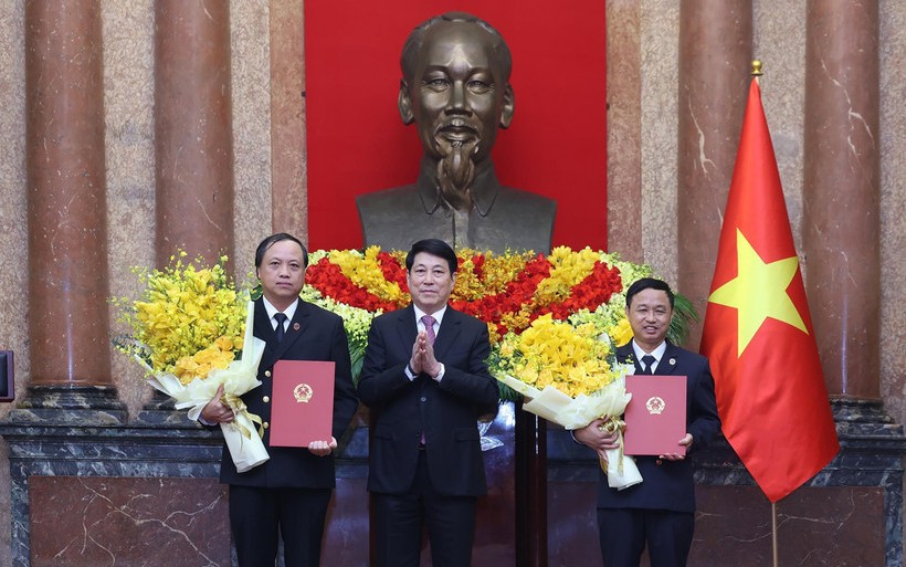 Chủ tịch nước bổ nhiệm 2 Phó Chánh án TAND Tối cao
