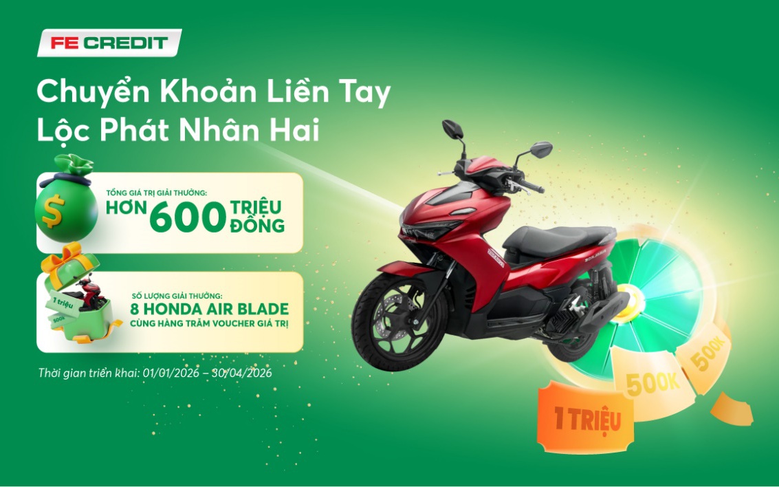 FE CREDIT lan tỏa thói quen thanh toán đúng hạn và thúc đẩy giao dịch số