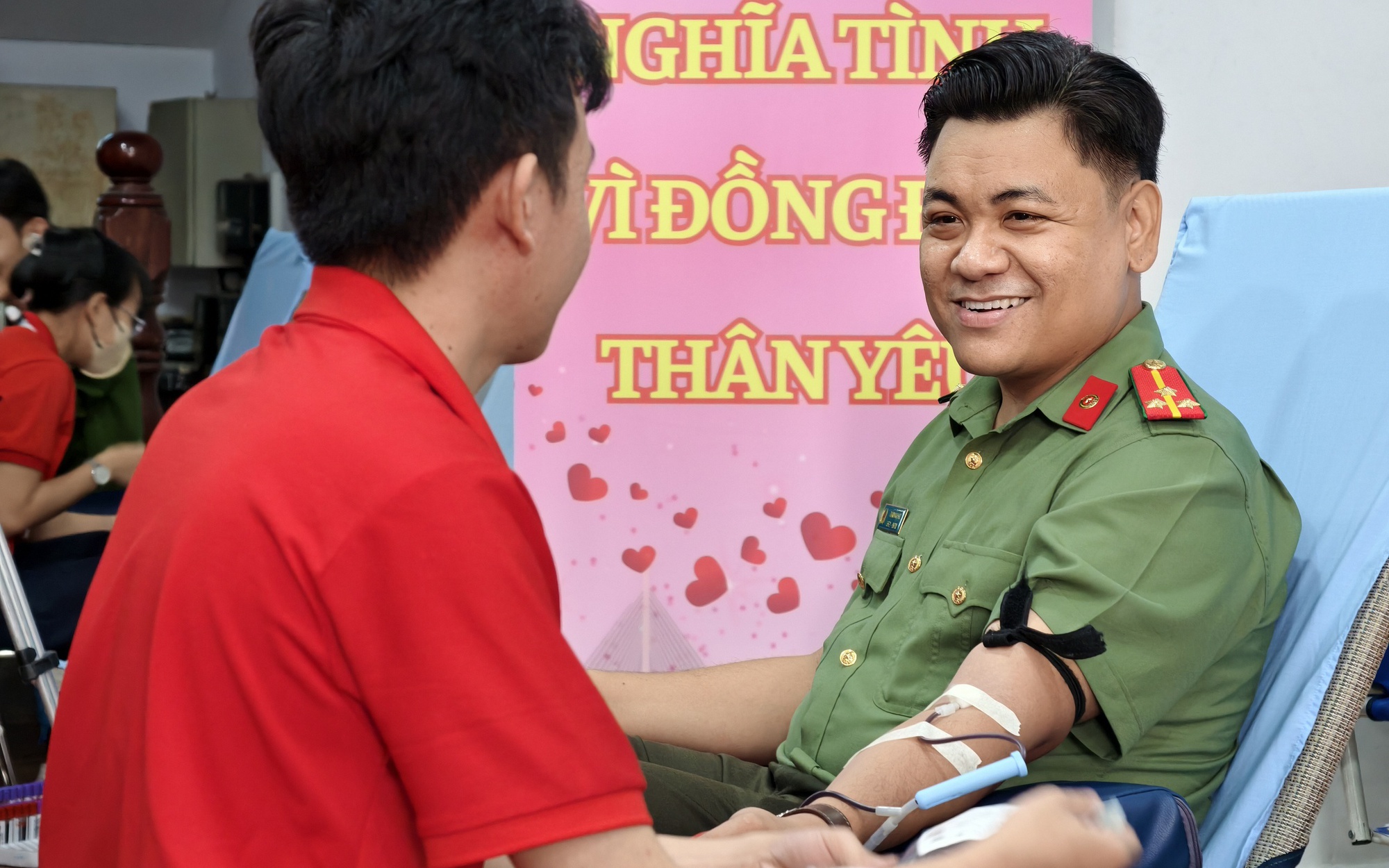 Phát biểu xúc động của cán bộ Công an TP Cần Thơ khi 114 lần hiến máu tình nguyện