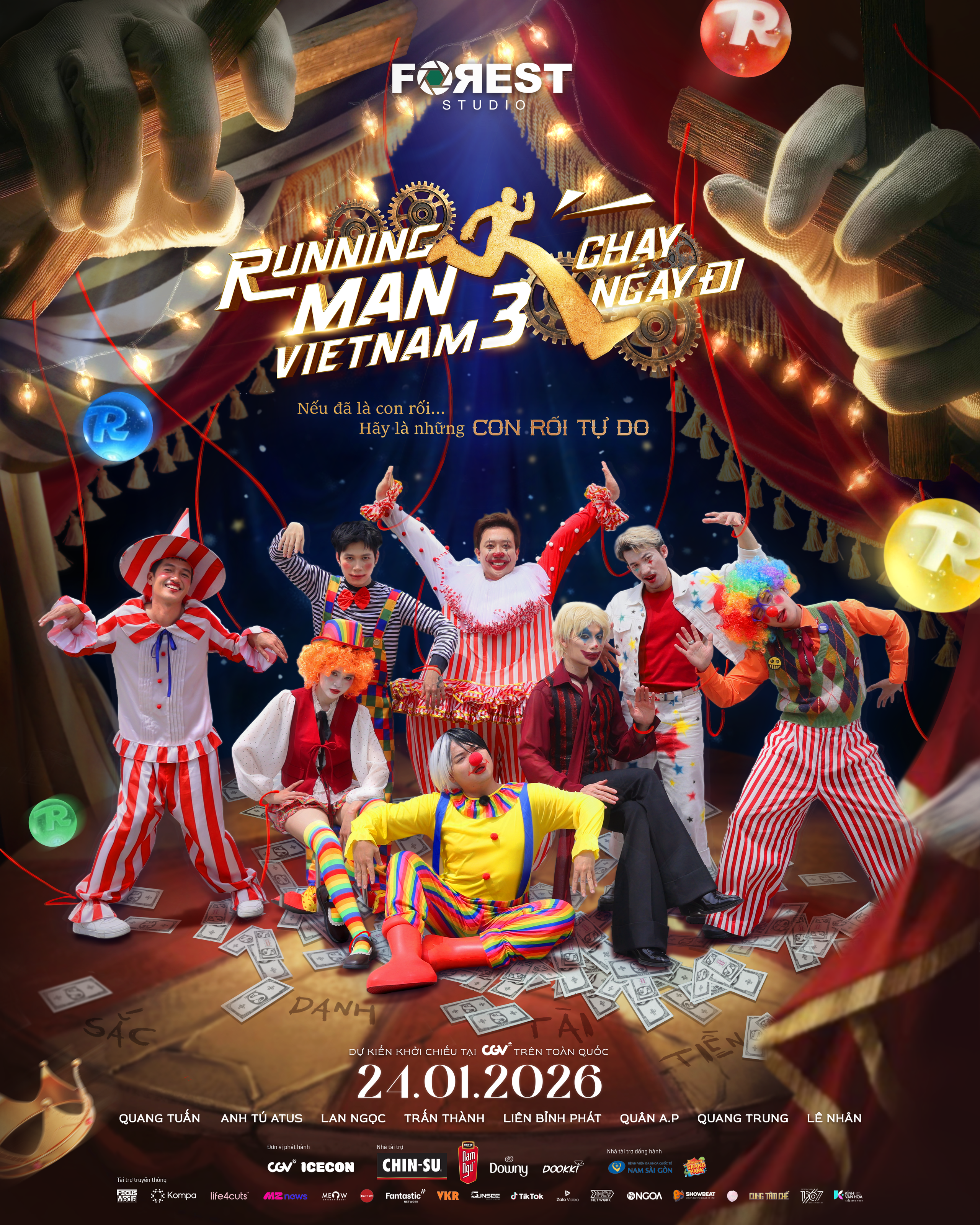 Running Man Việt Nam mùa 3 ra rạp chiếu phim - Ảnh 1.