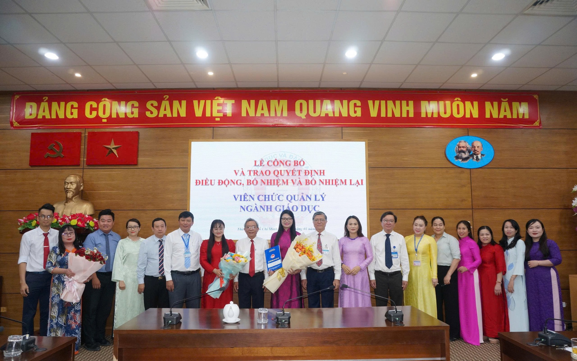 Sở GD-ĐT TPHCM điều động, bổ nhiệm nhiều cán bộ quản lý giáo dục tại 3 khu vực