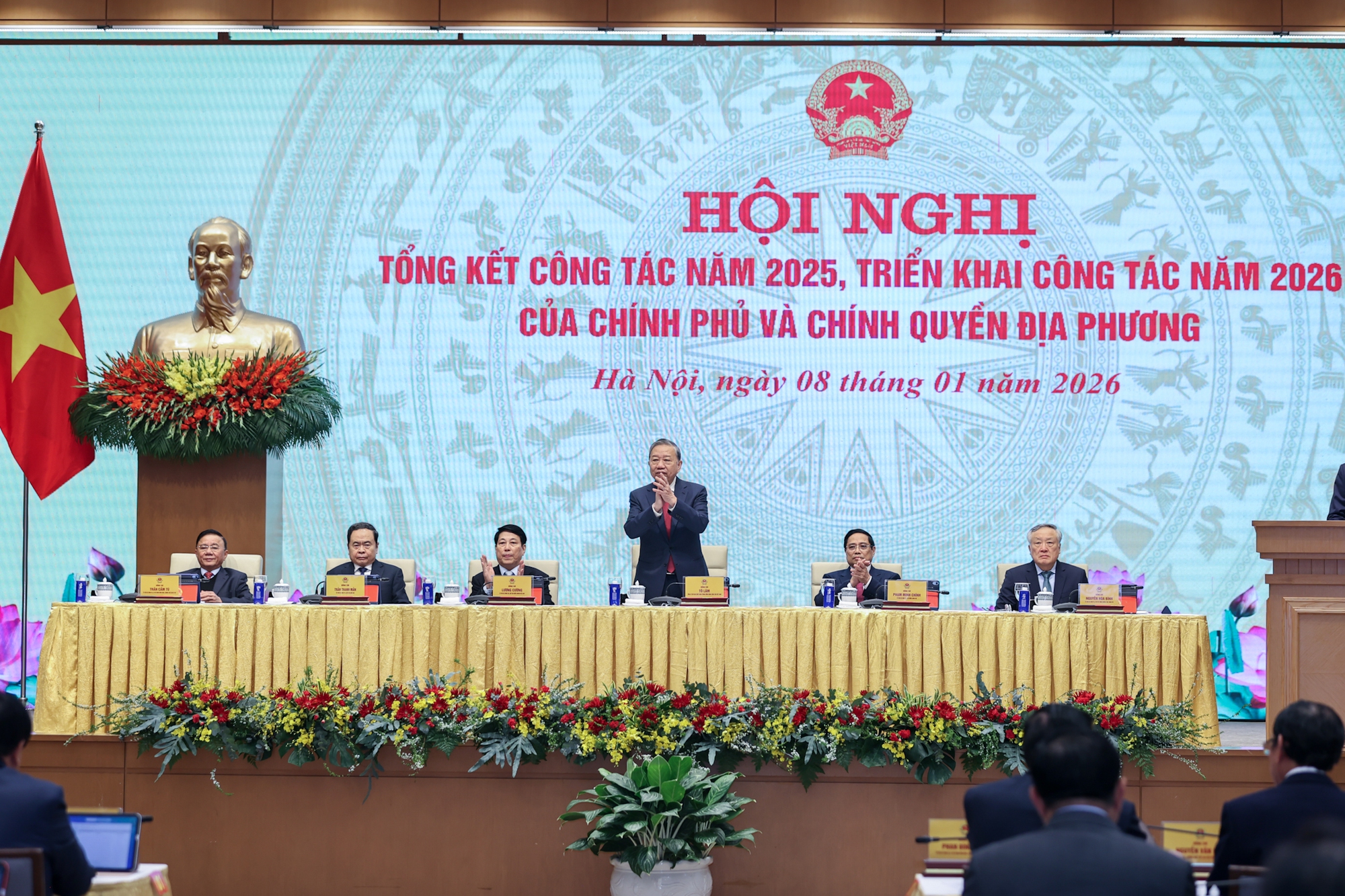 Tổng Bí thư Tô Lâm chỉ đạo hội nghị toàn quốc về phát triển kinh tế xã hội 2026 - Ảnh 2.