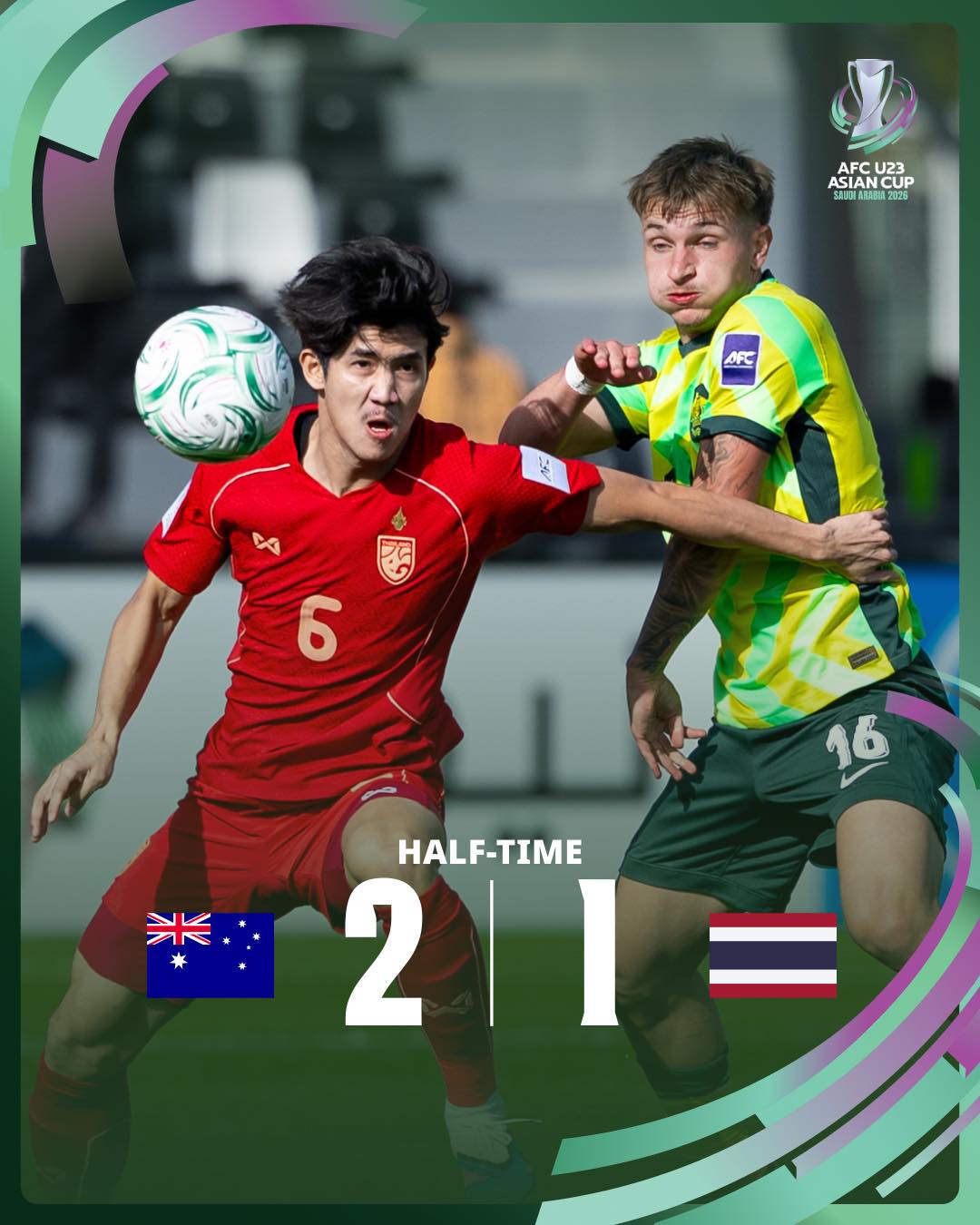 U23 &Uacute;c ngược d&ograve;ng hạ U23 Th&aacute;i Lan 2-1 - Ảnh 1.
