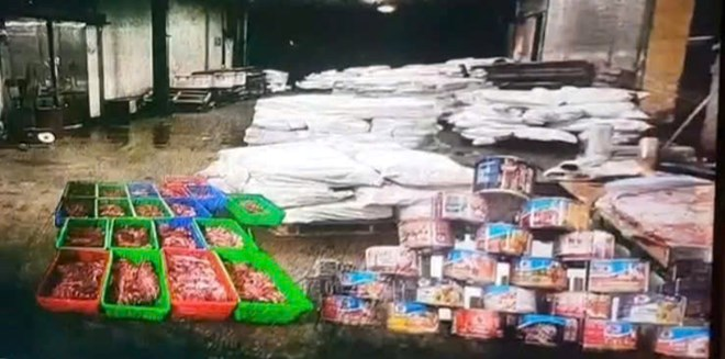 Hơn 120 tấn thịt lợn nhiễm bệnh bị tuồn vào Công ty Cổ phần đồ hộp Hạ Long - Ảnh 2.