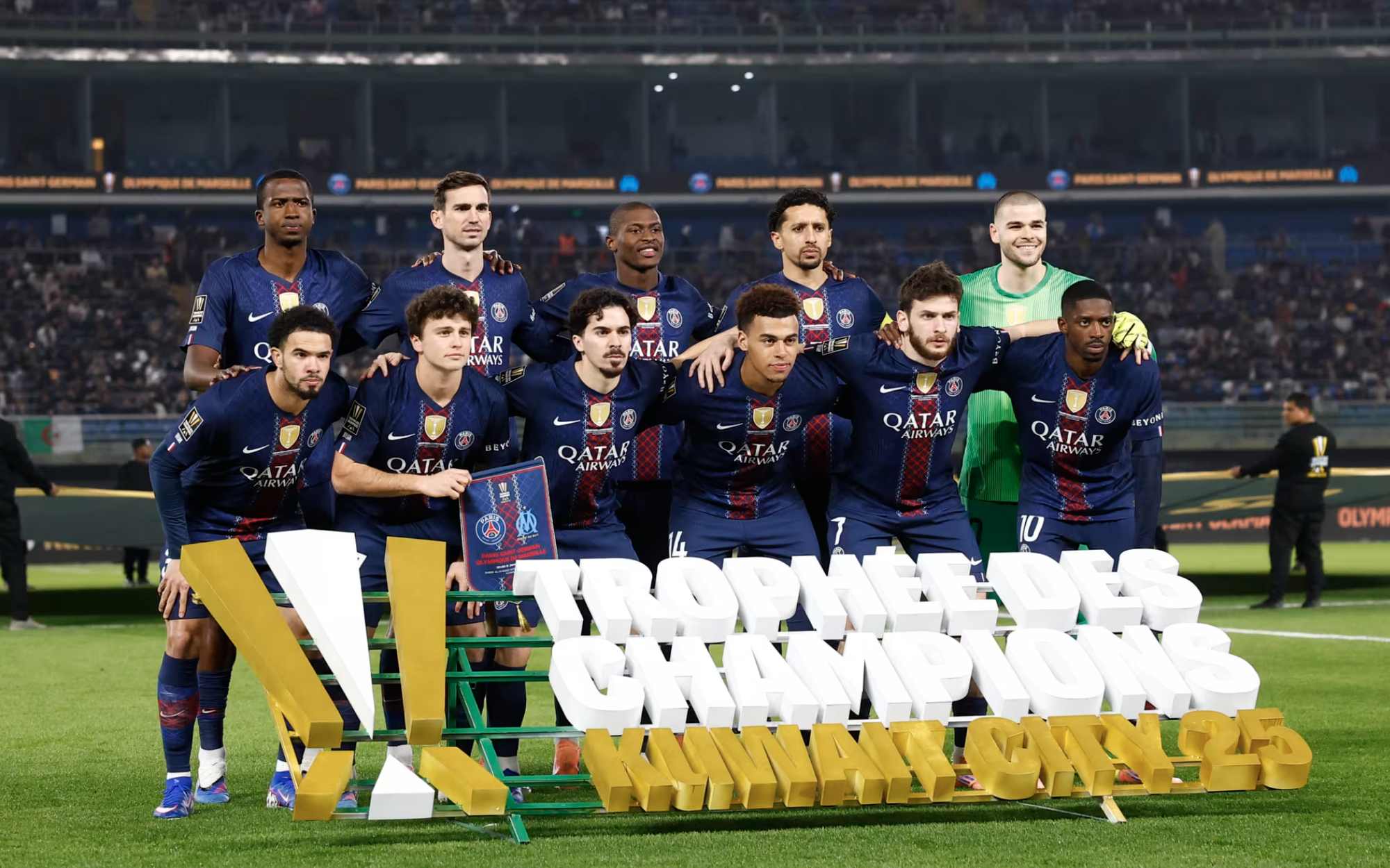 PSG thắng nghẹt thở Marseille, Siêu cúp Pháp về Paris