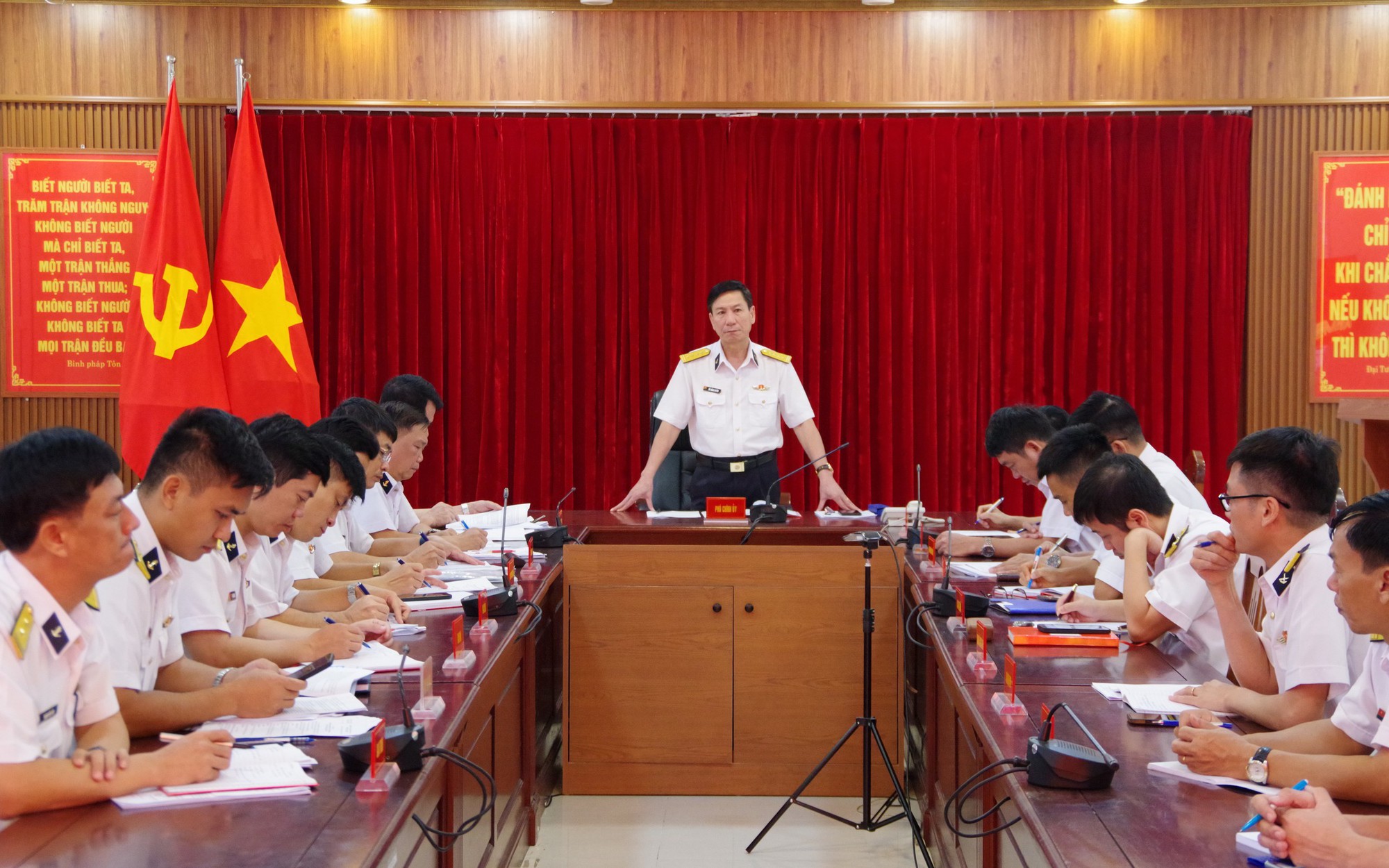 Vùng 2 Hải quân chuẩn bị bầu cử cho lực lượng trên biển