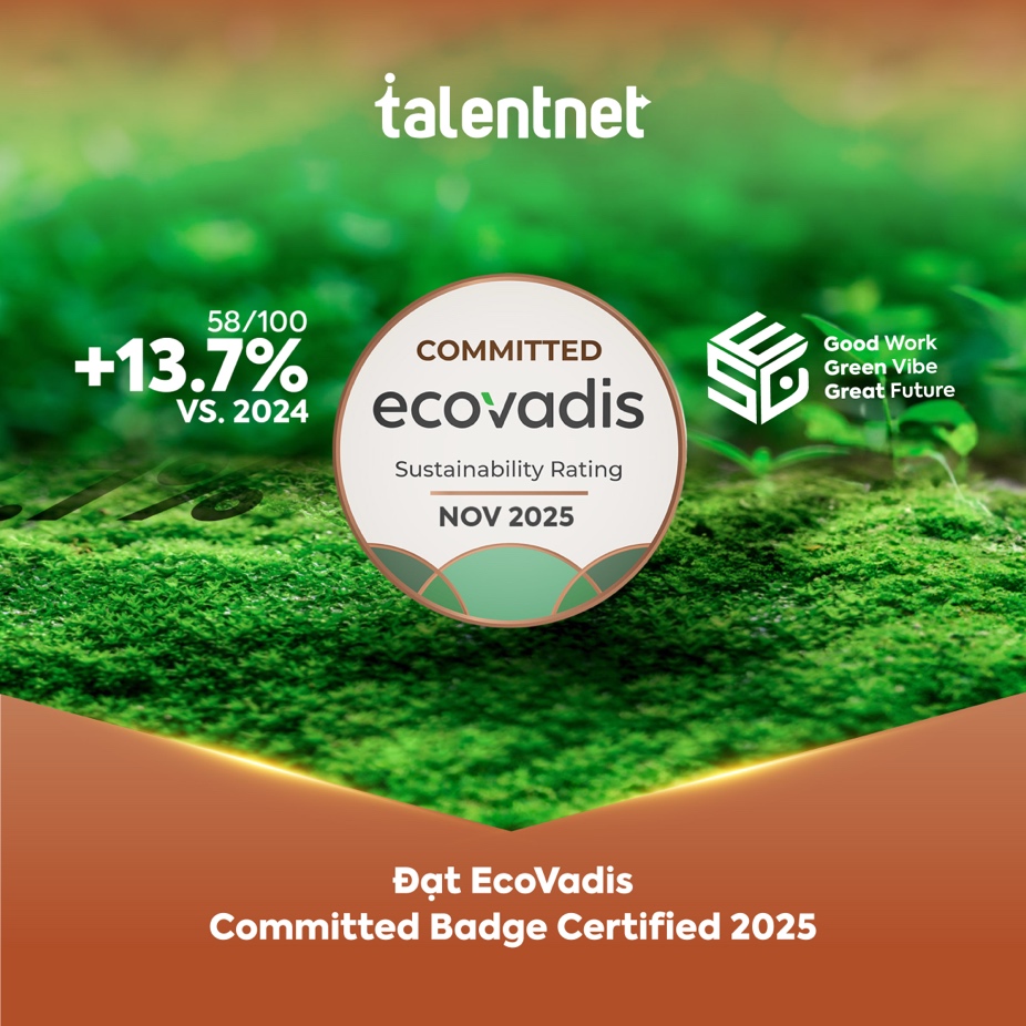 Cột mốc mới cho h&agrave;nh tr&igrave;nh ph&aacute;t triển bền vững của Talentnet trong năm 2025 - Ảnh 3.
