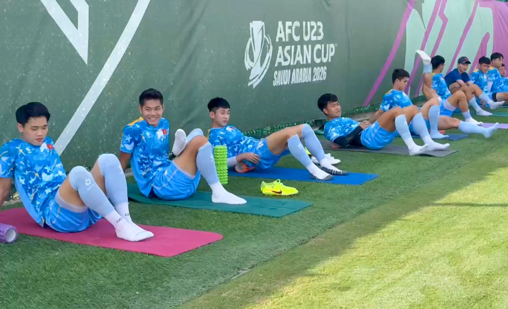 U23 Việt Nam đón tin vui trước trận đấu quan trọng - Ảnh 1.
