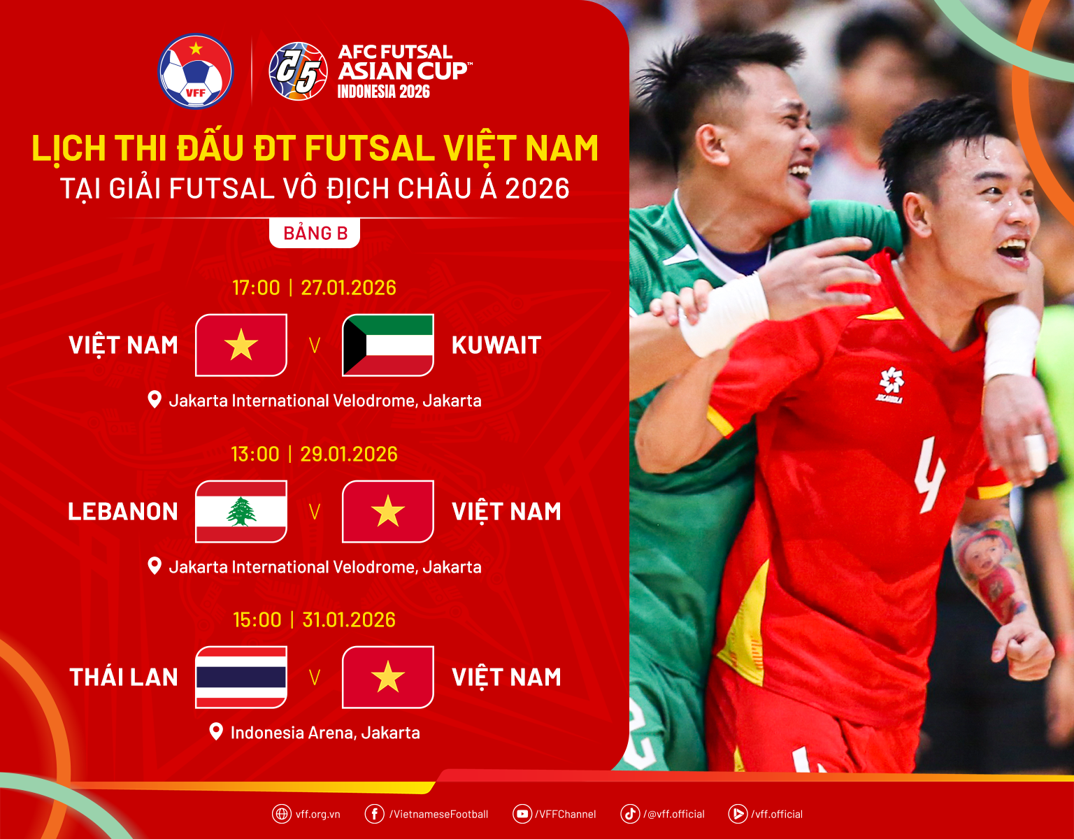 Tuyển futsal Việt Nam tập trung, hướng tới VCK futsal ch&acirc;u &Aacute; 2026 - Ảnh 3.