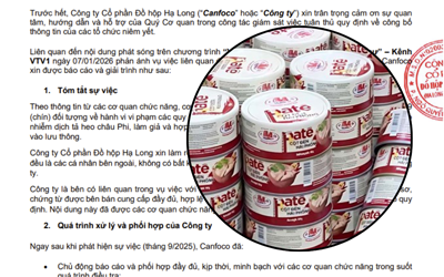 Gần 14.000 hộp patê "ra lò" từ thịt heo bệnh