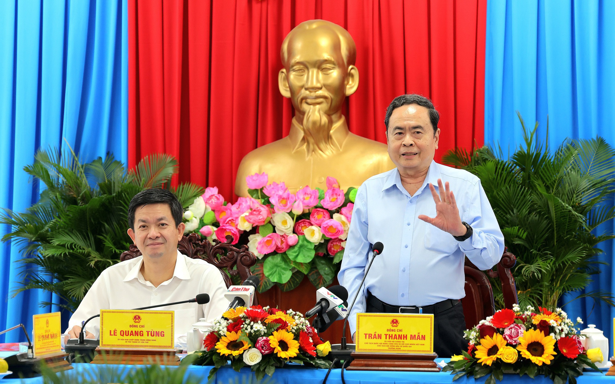 Đại tướng Lương Tam Quang kiểm tra công tác bầu cử tại Đà Nẵng năm 2026 - Ảnh 3.
